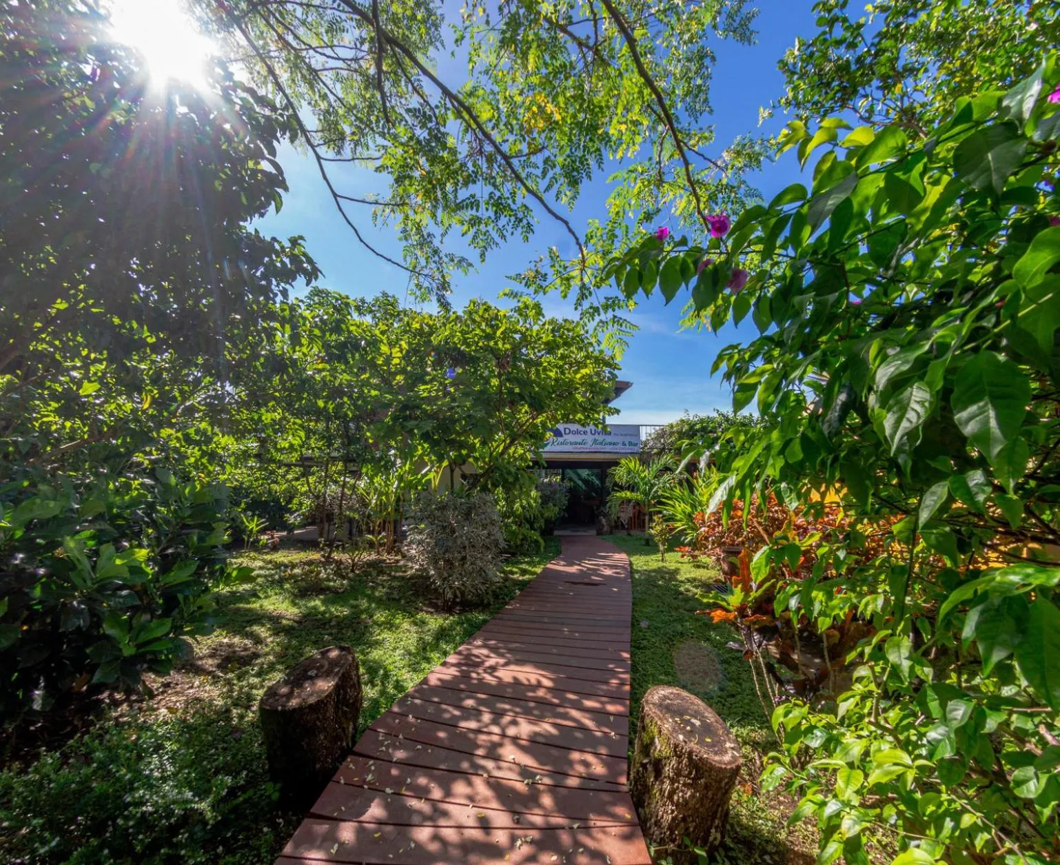 Garden in Dolce Uvita