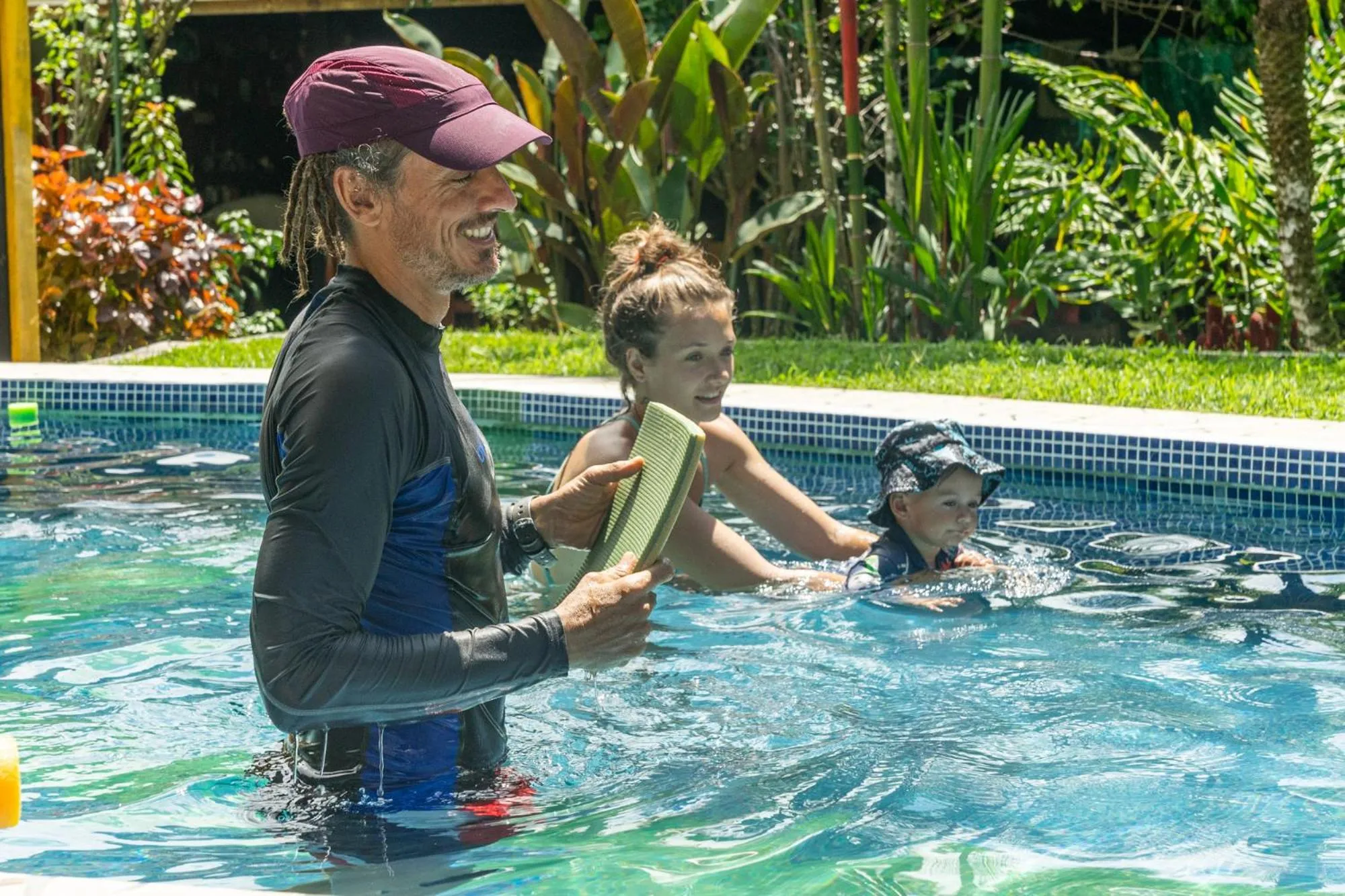 Guests in Dolce Uvita