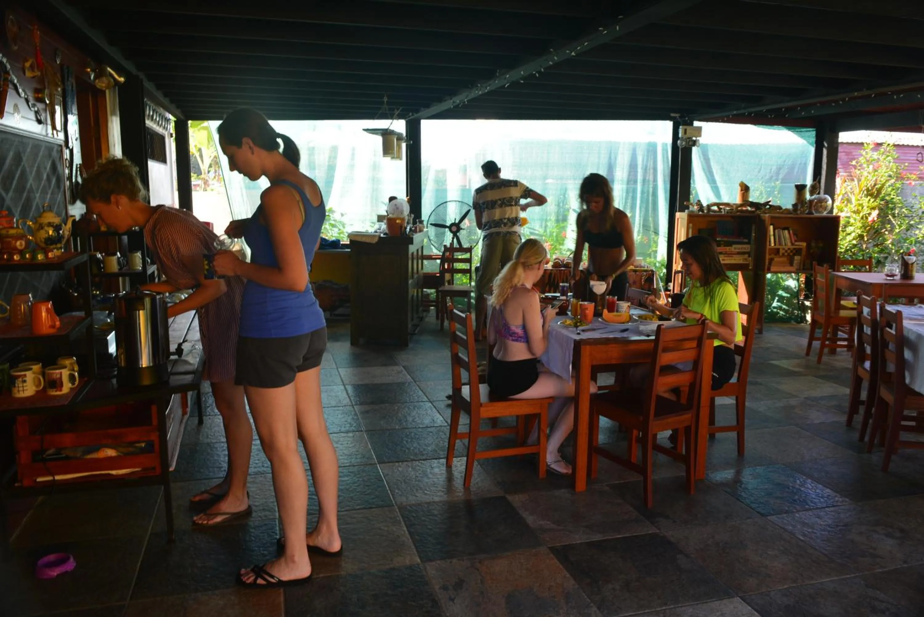 Lounge or bar in Dolce Uvita