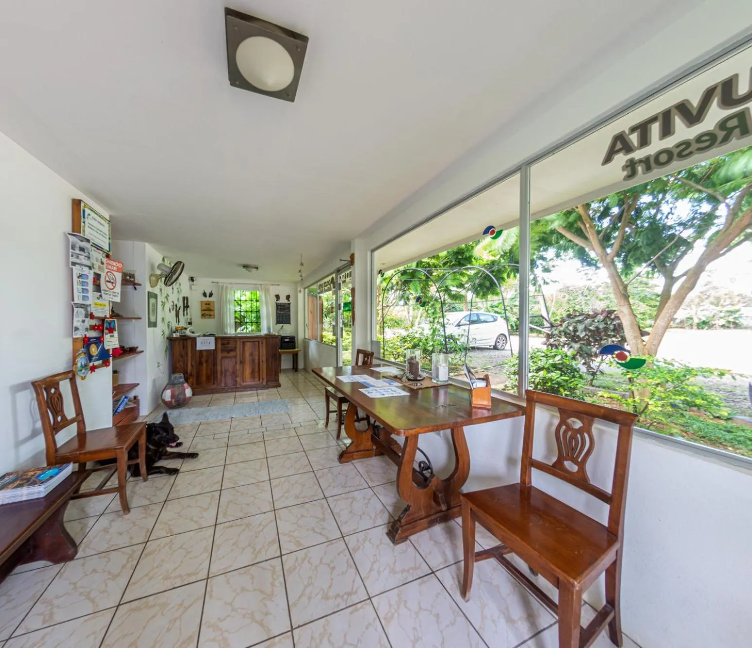 Facade/entrance in Dolce Uvita