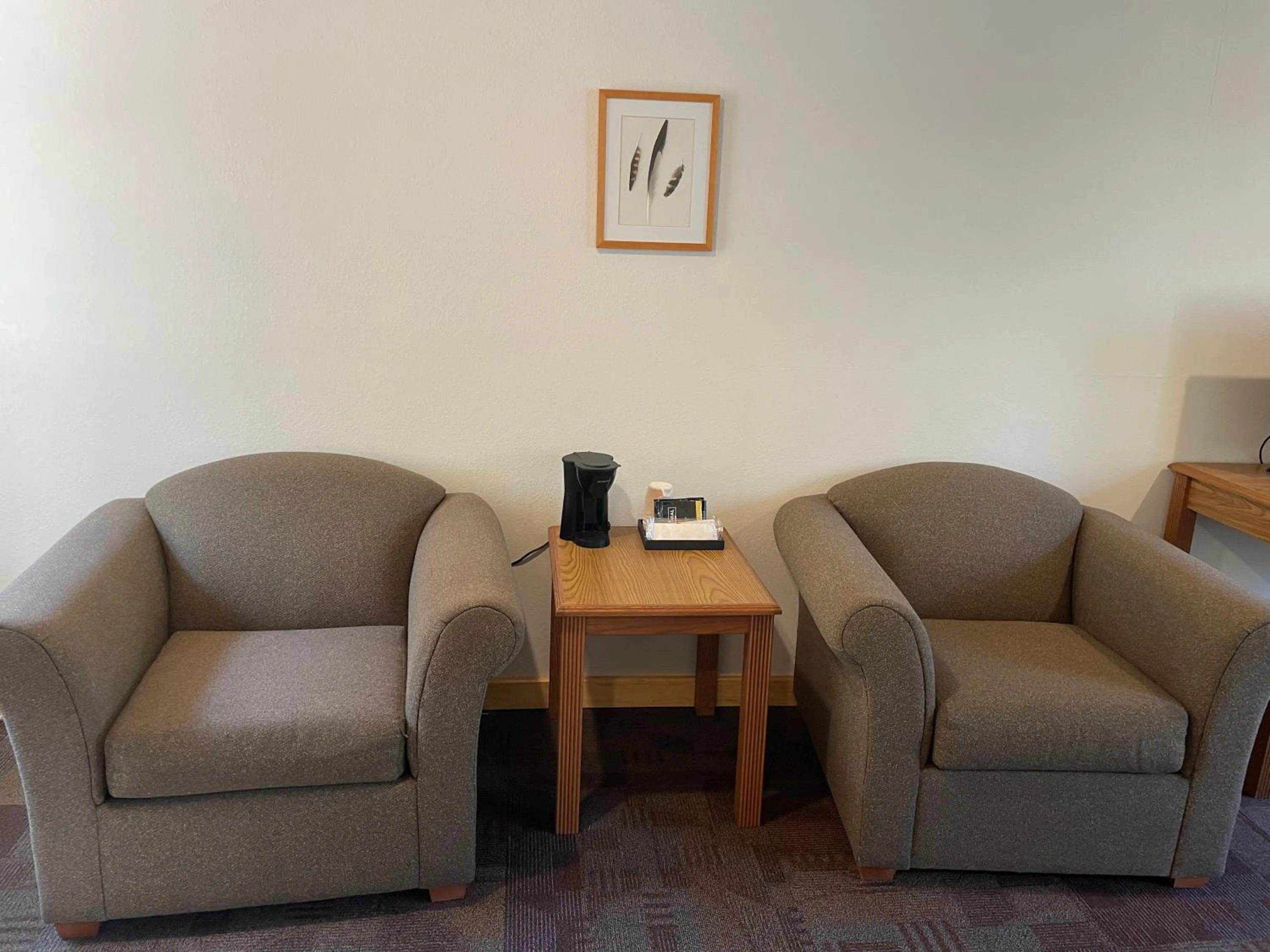 Seating area in Hanging Horn Lakeside Resort