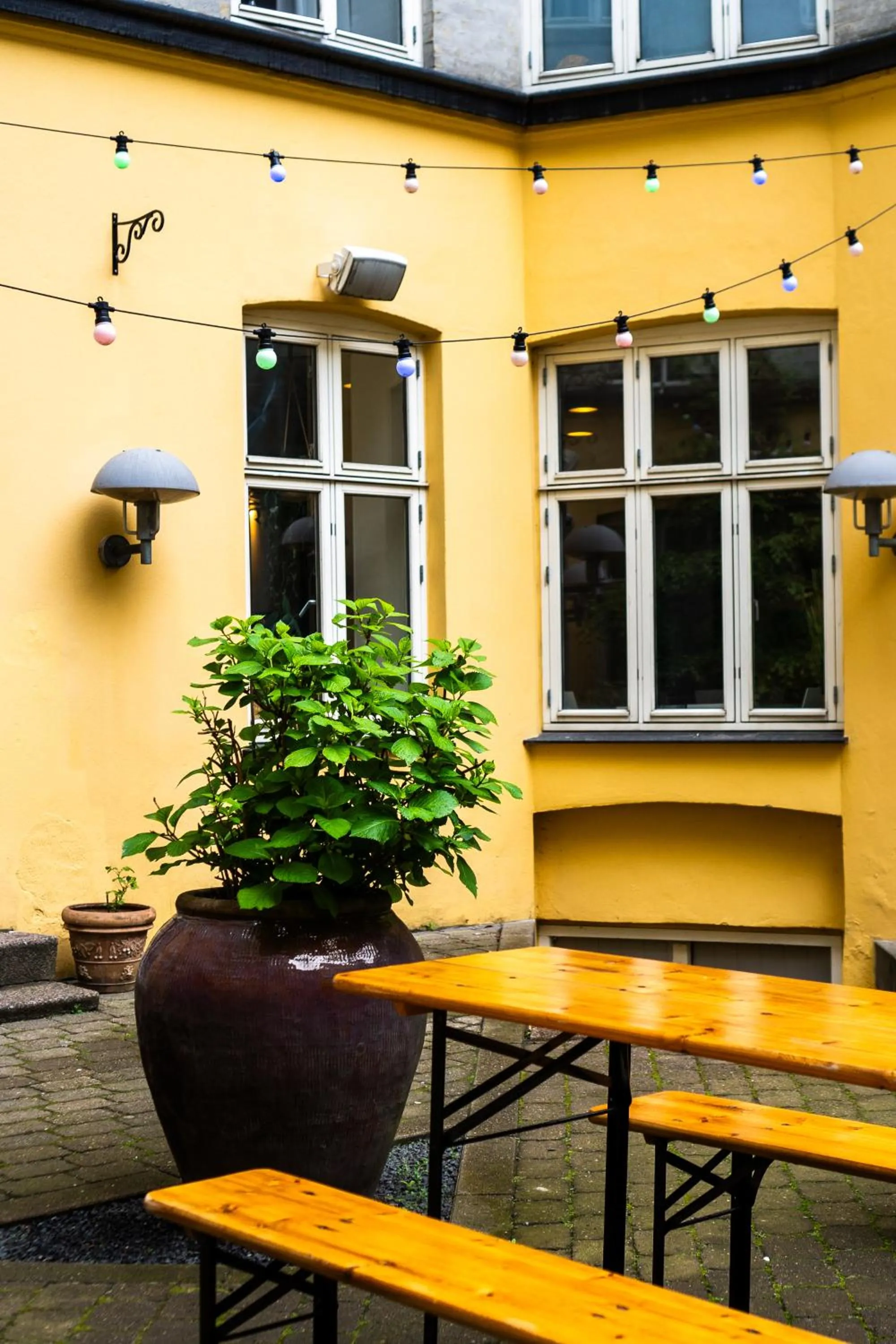 Inner courtyard view in Good Morning City Copenhagen Star