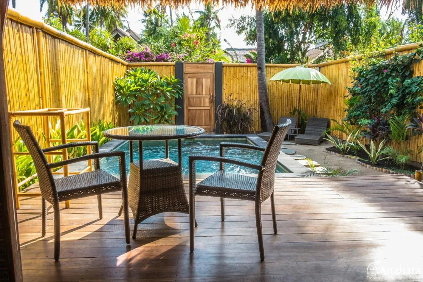 Garden in Anahata - Tropical Private Villas