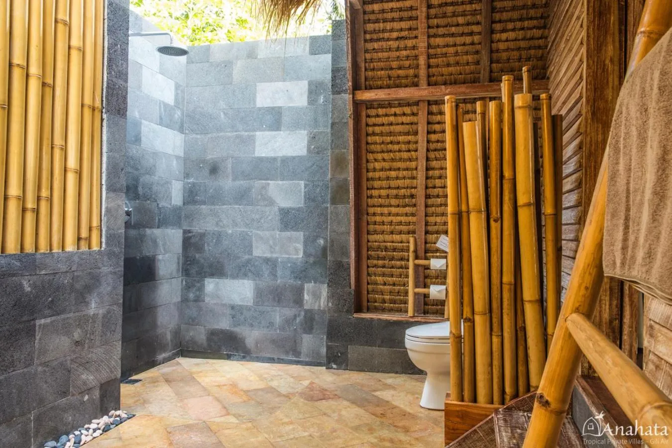 Bathroom in Anahata - Tropical Private Villas