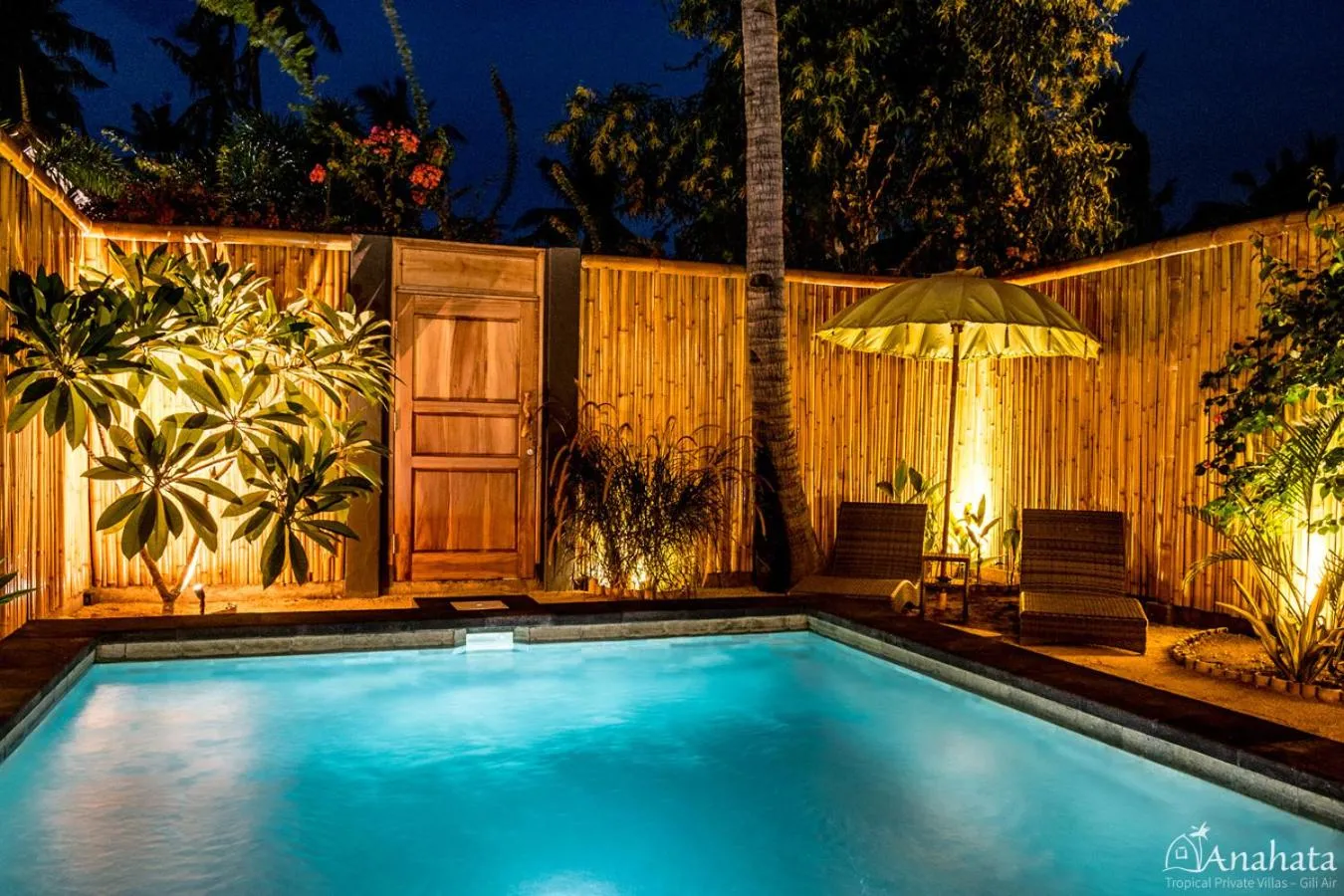 Night in Anahata - Tropical Private Villas