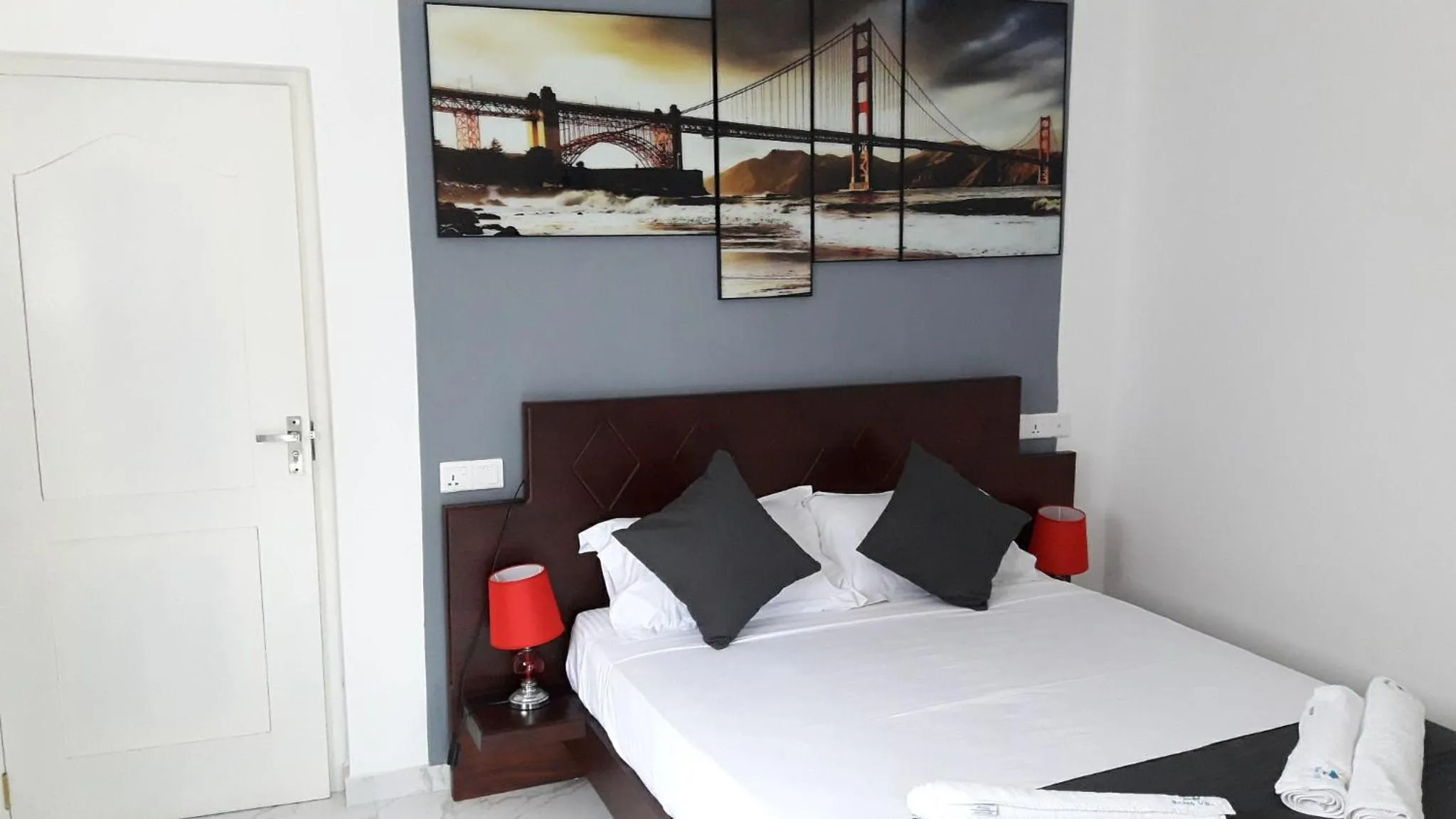 Bedroom, Bed in Mama Beach Villa