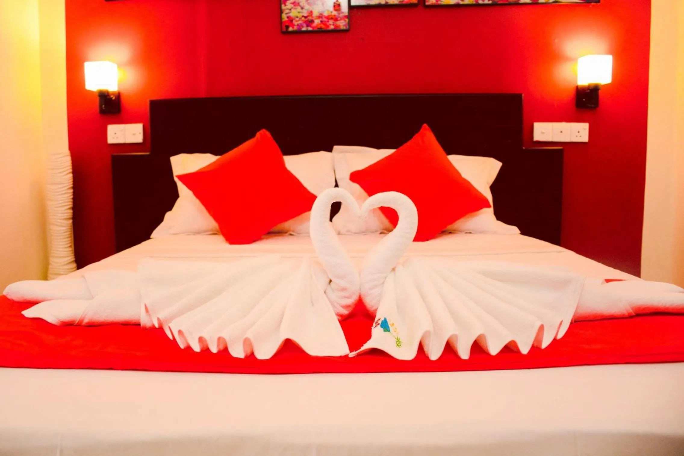 Bedroom, Bed in Mama Beach Villa