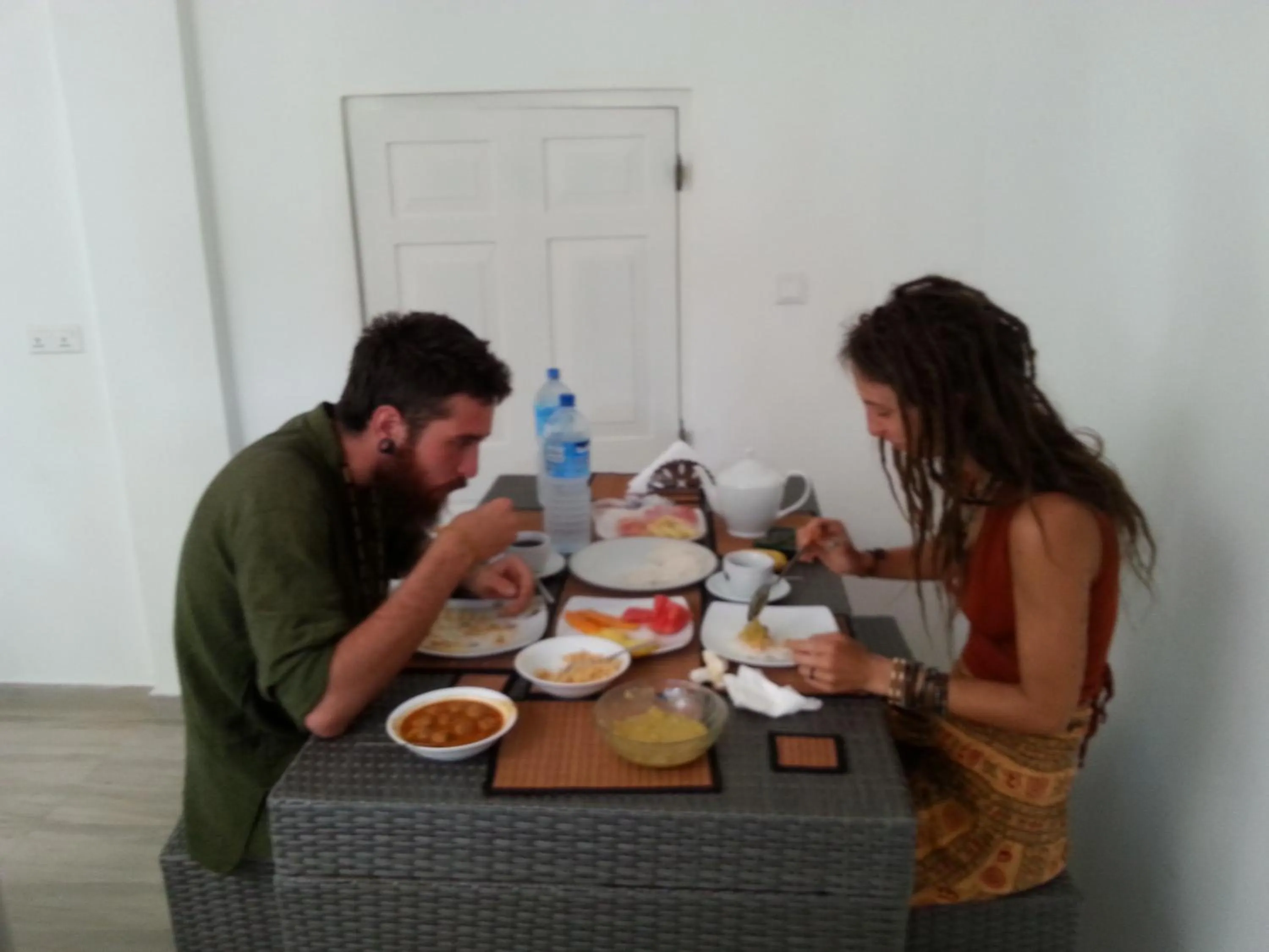 Guests in Mama Beach Villa