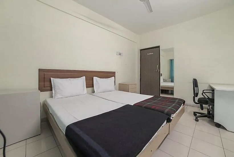 Bed in Hotel KK Residency