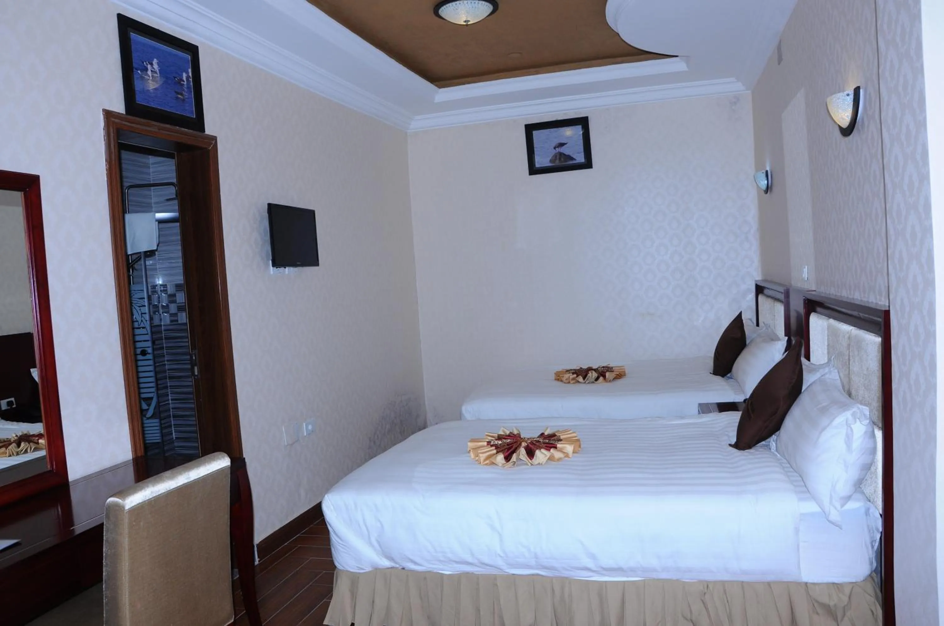 Photo of the whole room, Bed in Guzara Hotel Addis