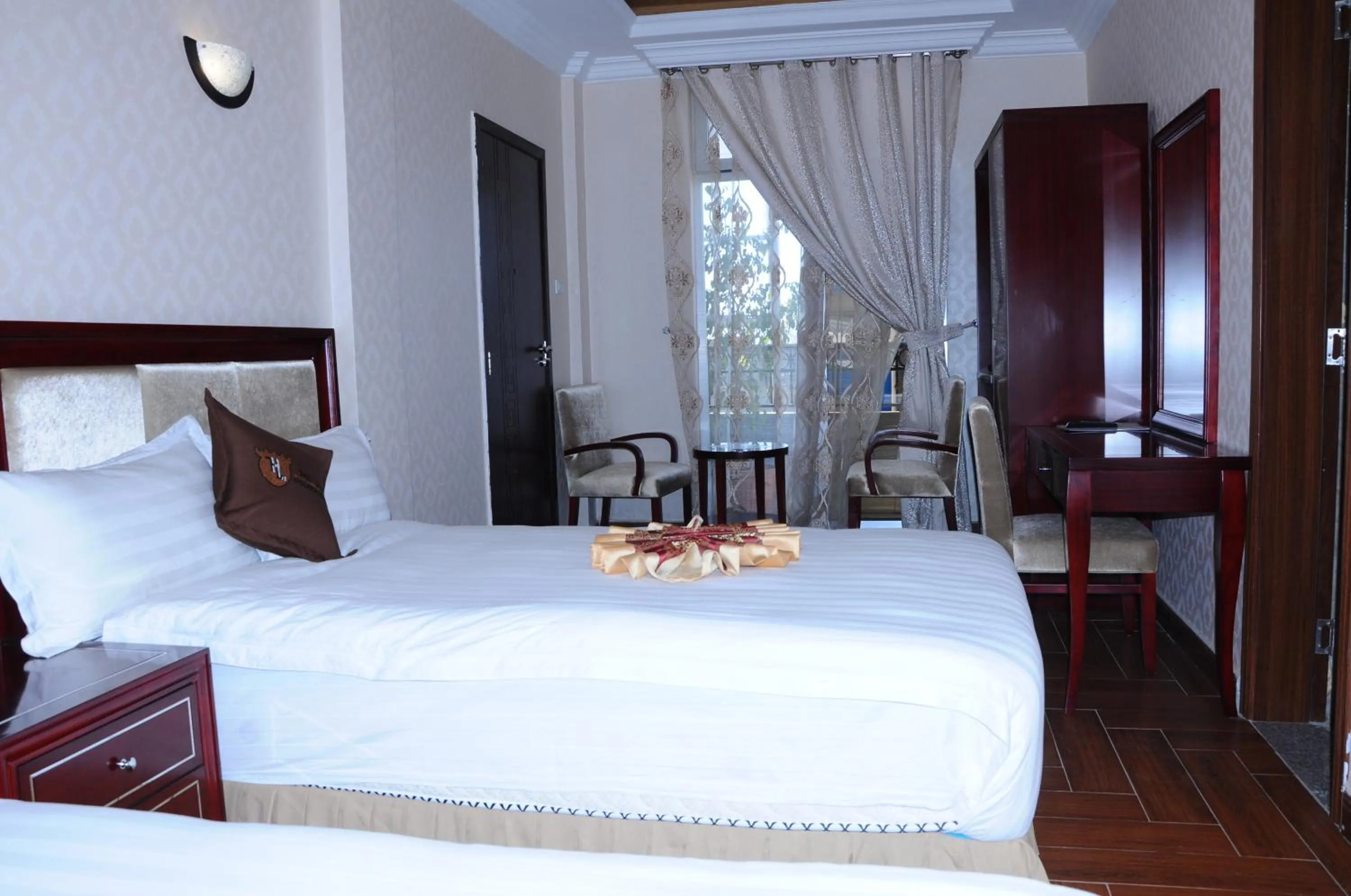 Bedroom, Bed in Guzara Hotel Addis