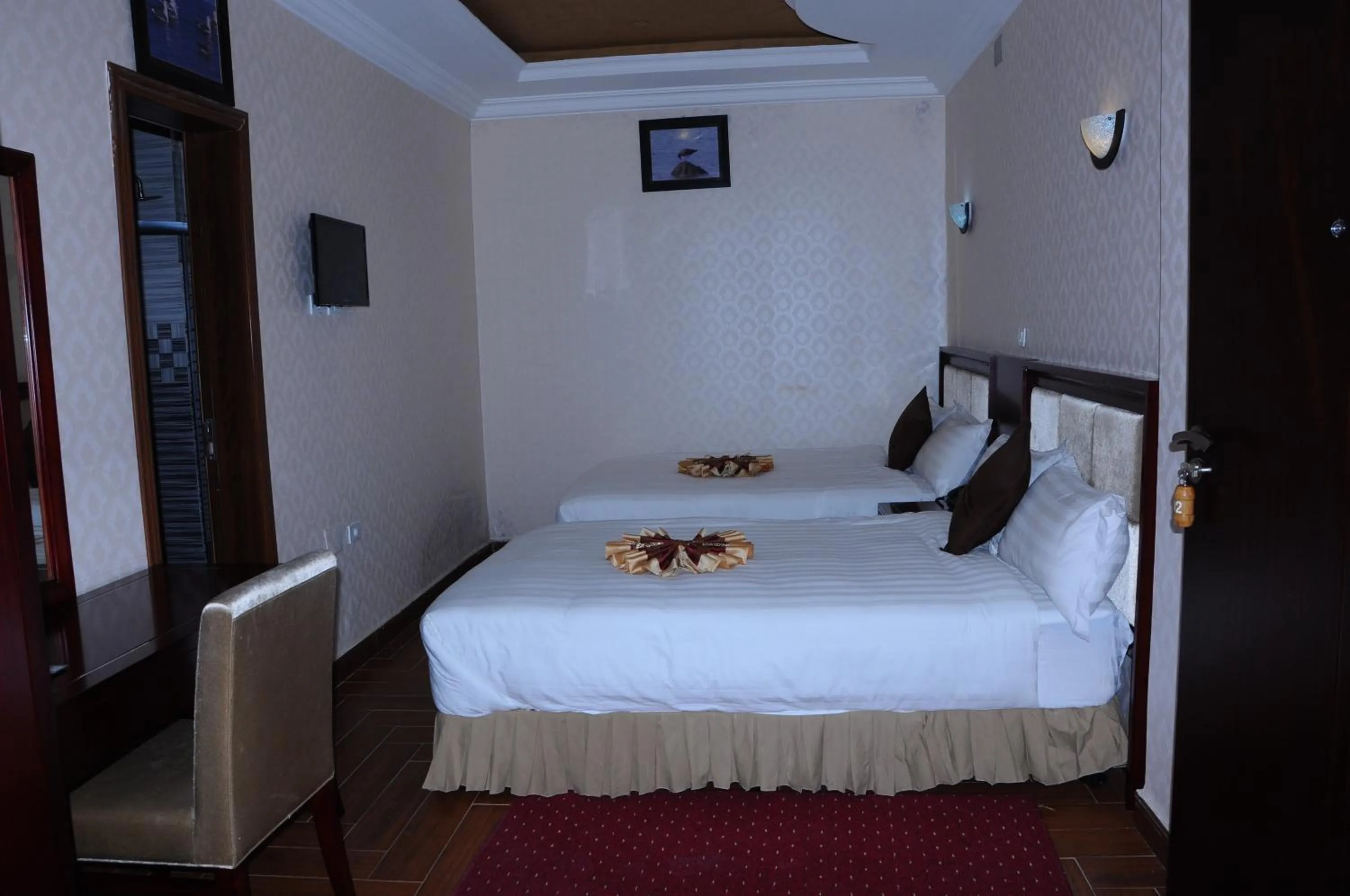 Photo of the whole room, Bed in Guzara Hotel Addis