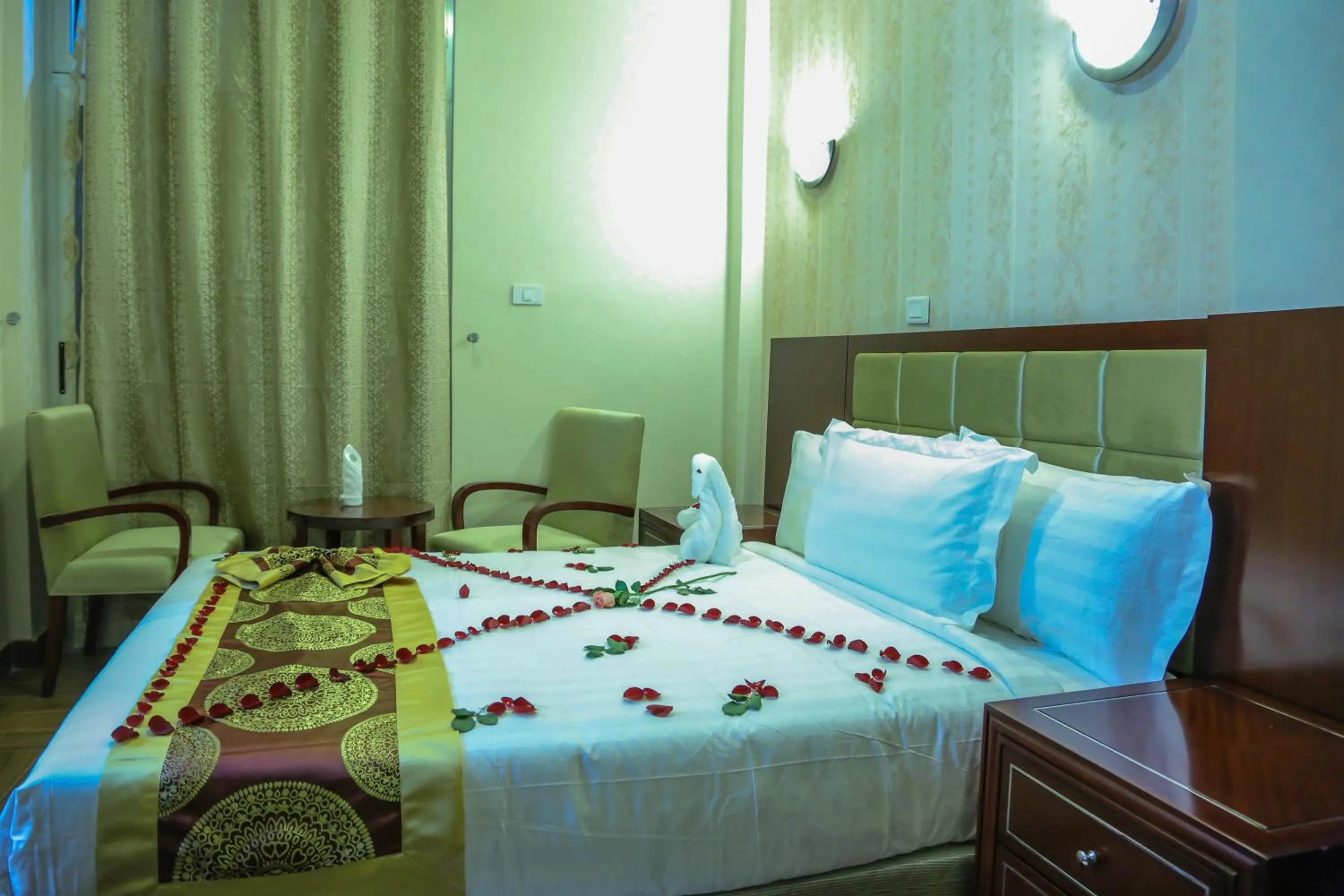 cot, Bed in Guzara Hotel Addis