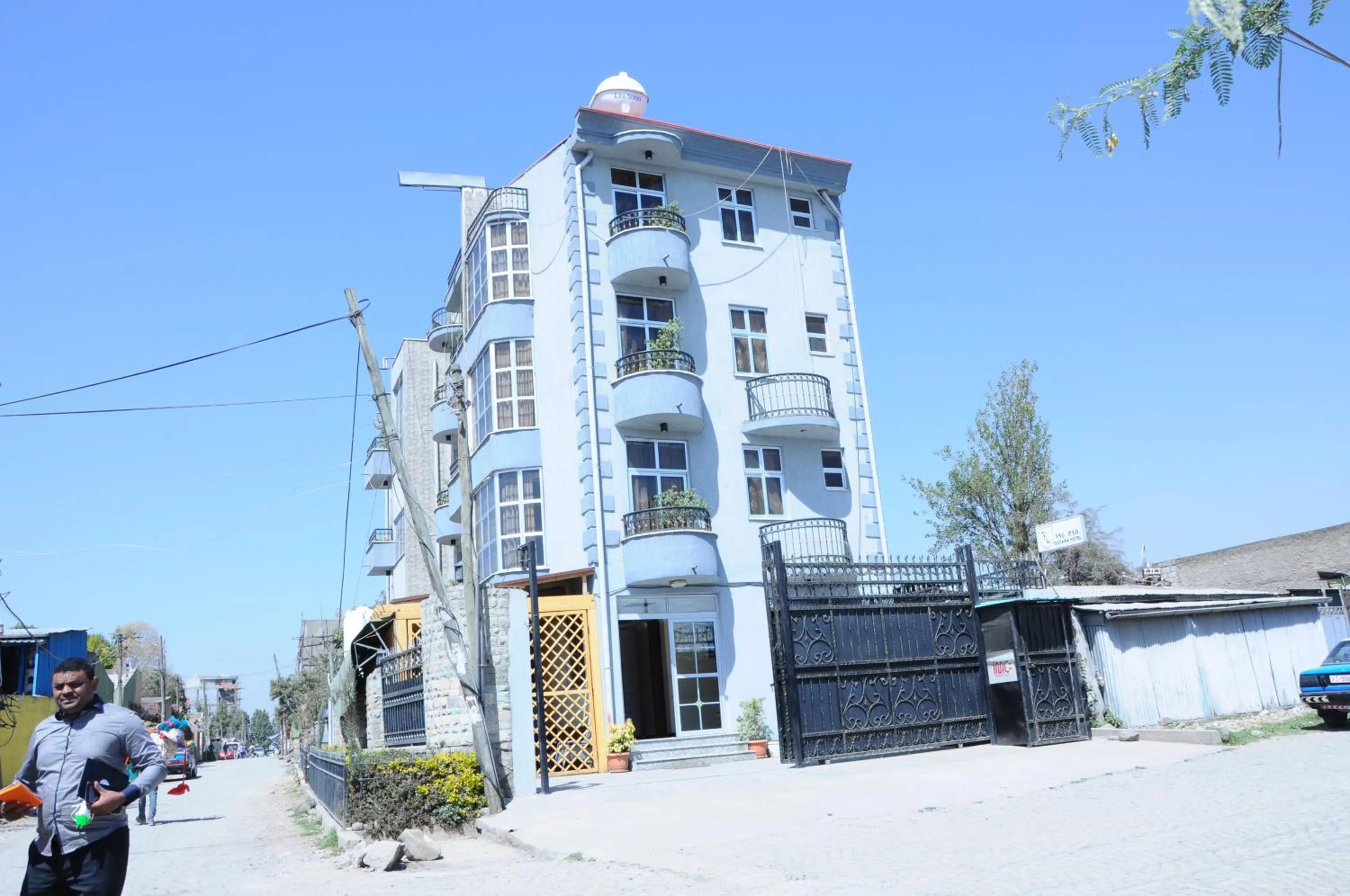 Bird's eye view in Guzara Hotel Addis