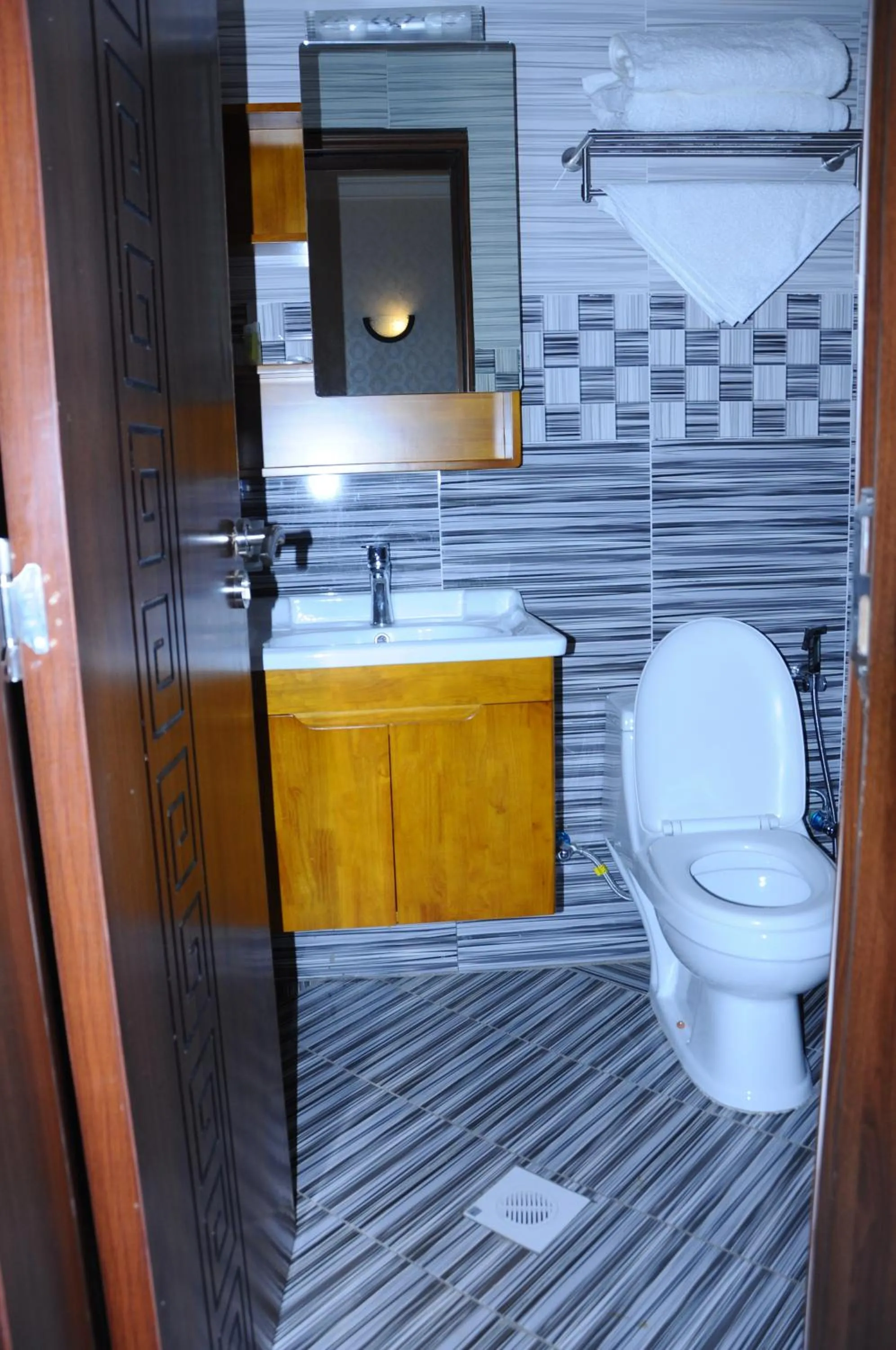 Toilet in Guzara Hotel Addis