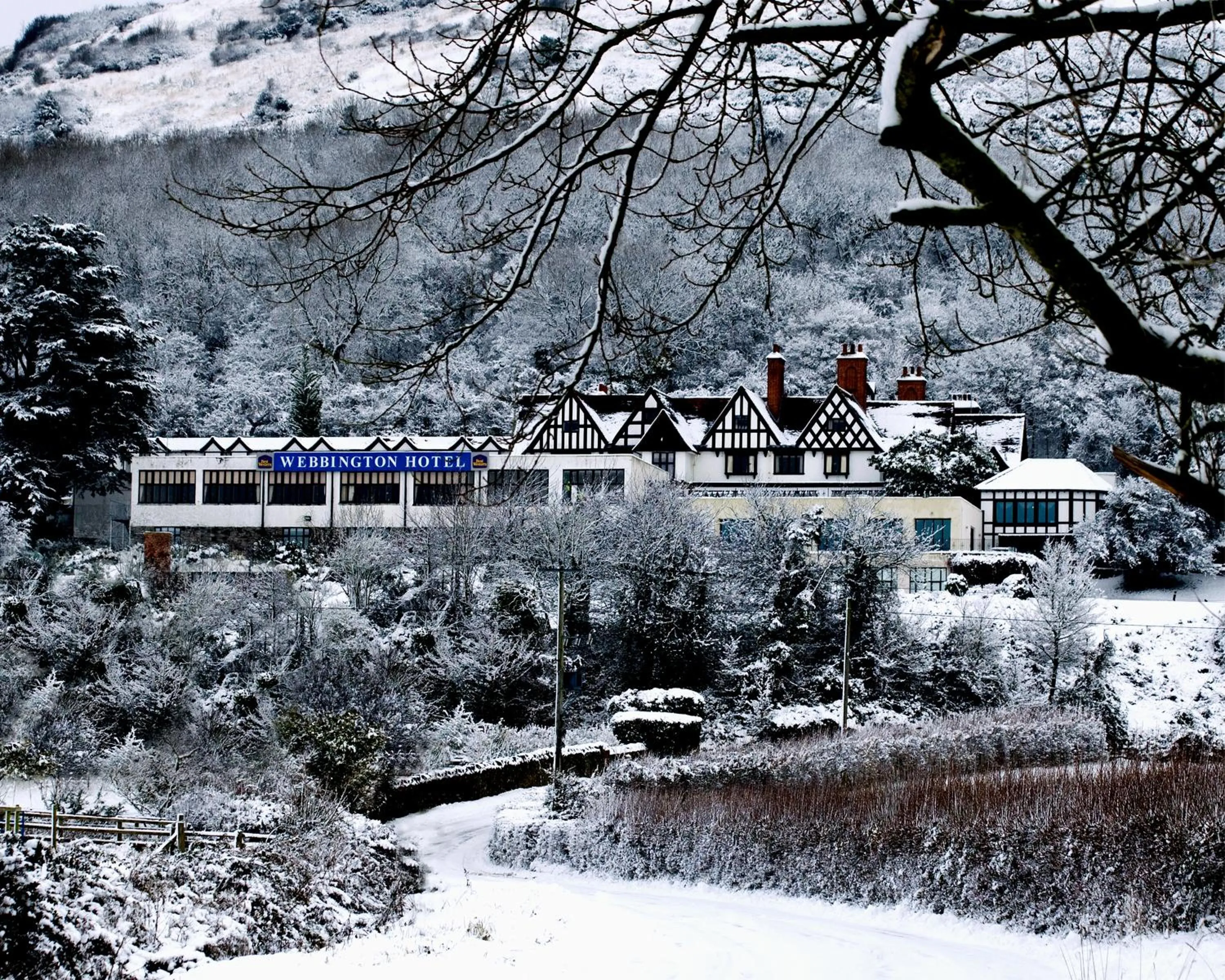 Property building in Best Western The Webbington Hotel & Spa