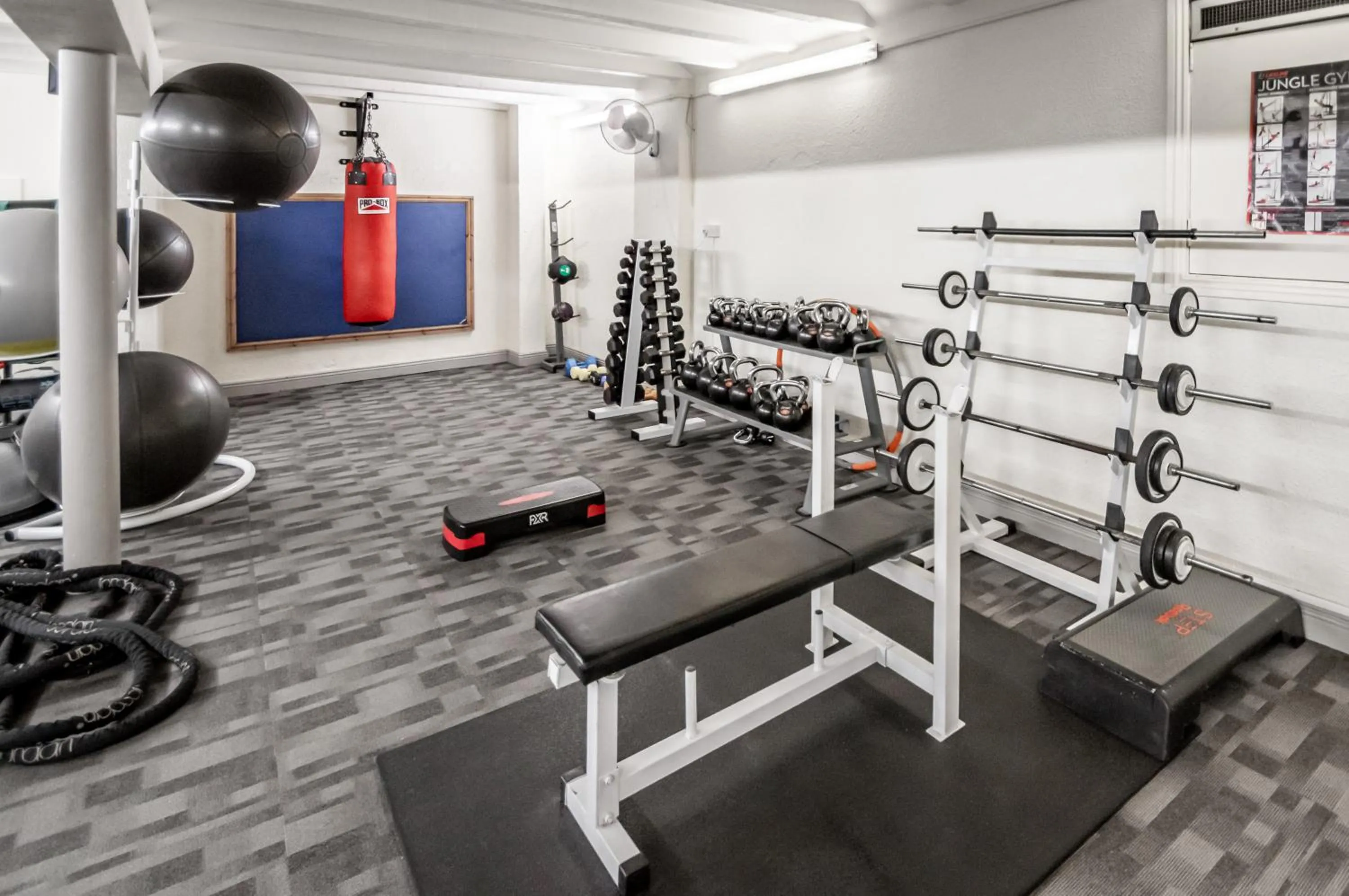 Fitness centre/facilities in Best Western The Webbington Hotel & Spa