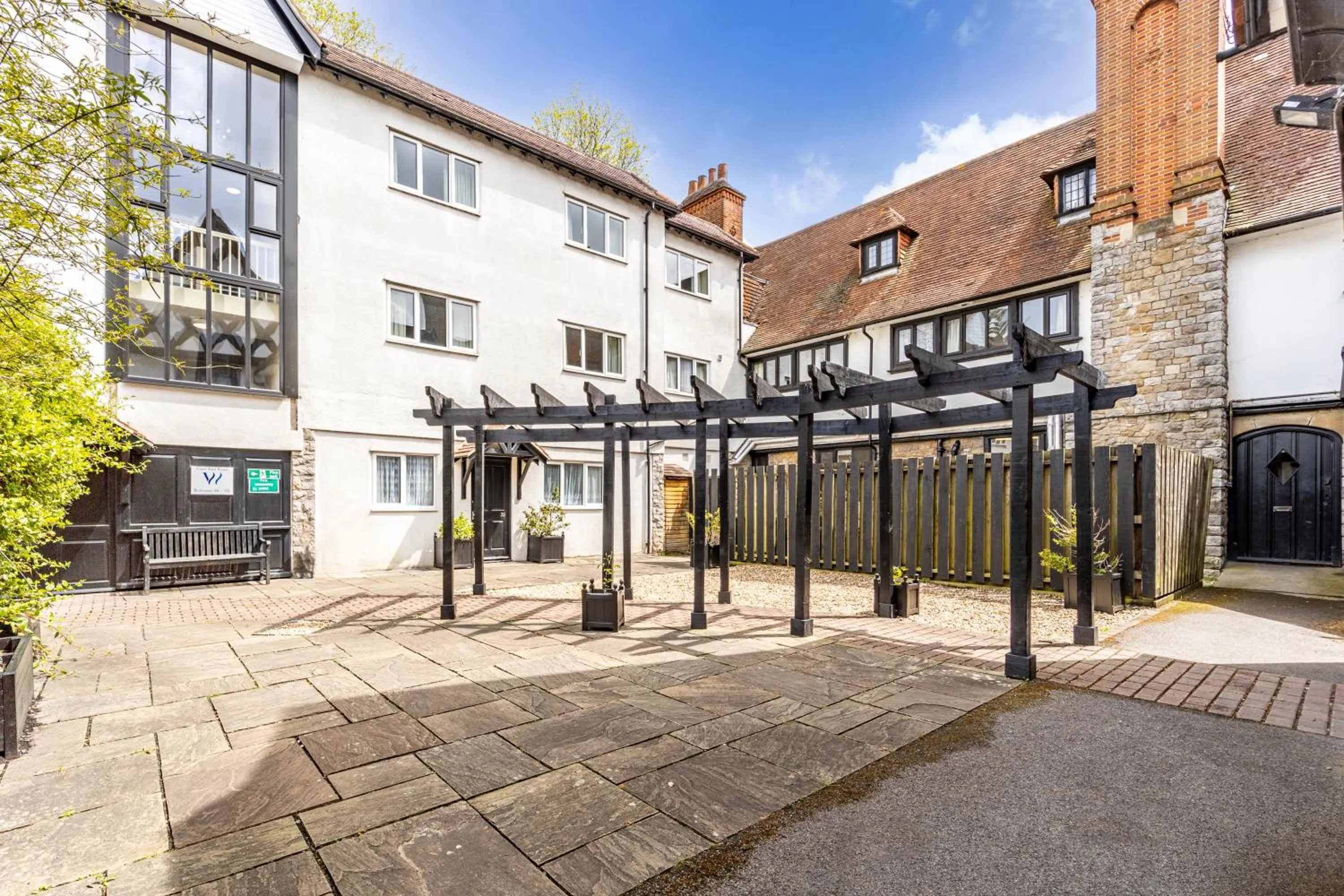 Patio in Best Western The Webbington Hotel & Spa