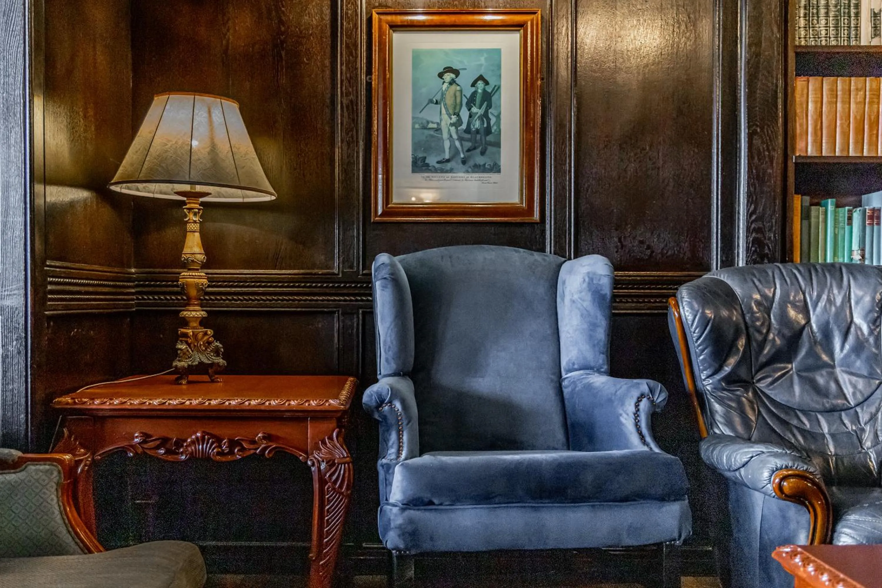 Library in Best Western The Webbington Hotel & Spa