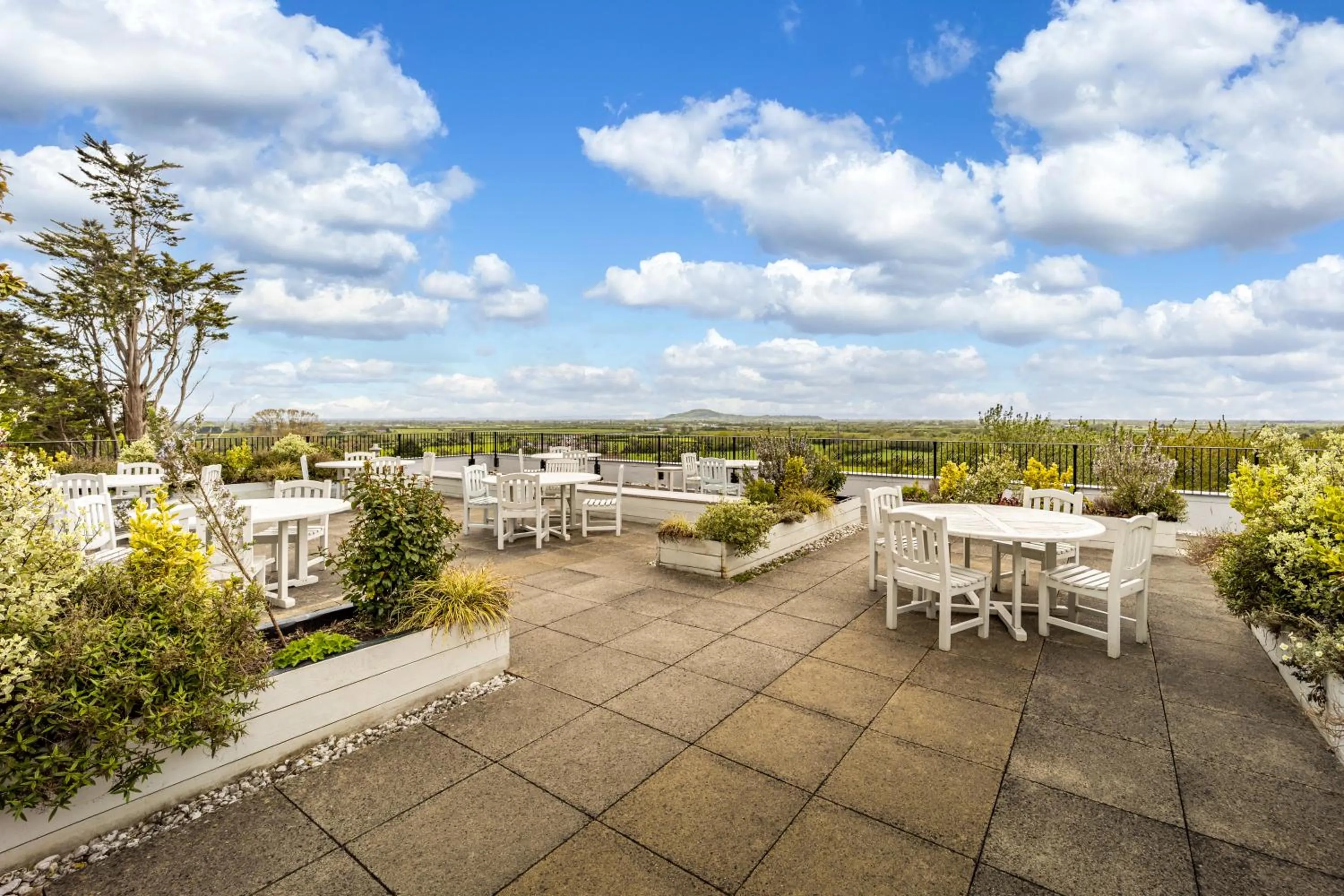 Patio in Best Western The Webbington Hotel & Spa