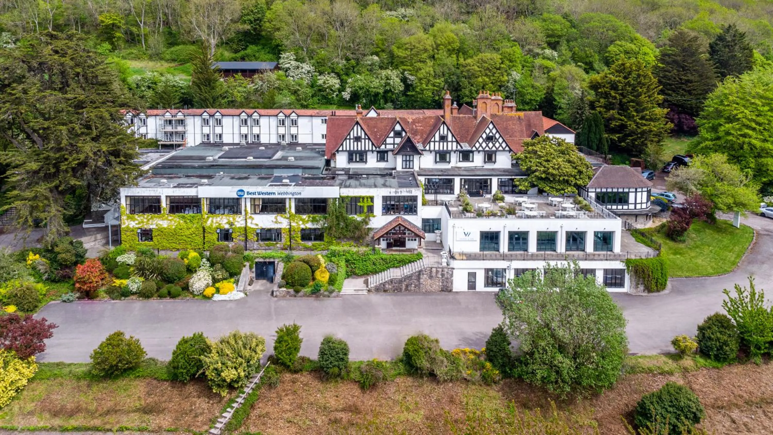 Property building in Best Western The Webbington Hotel & Spa