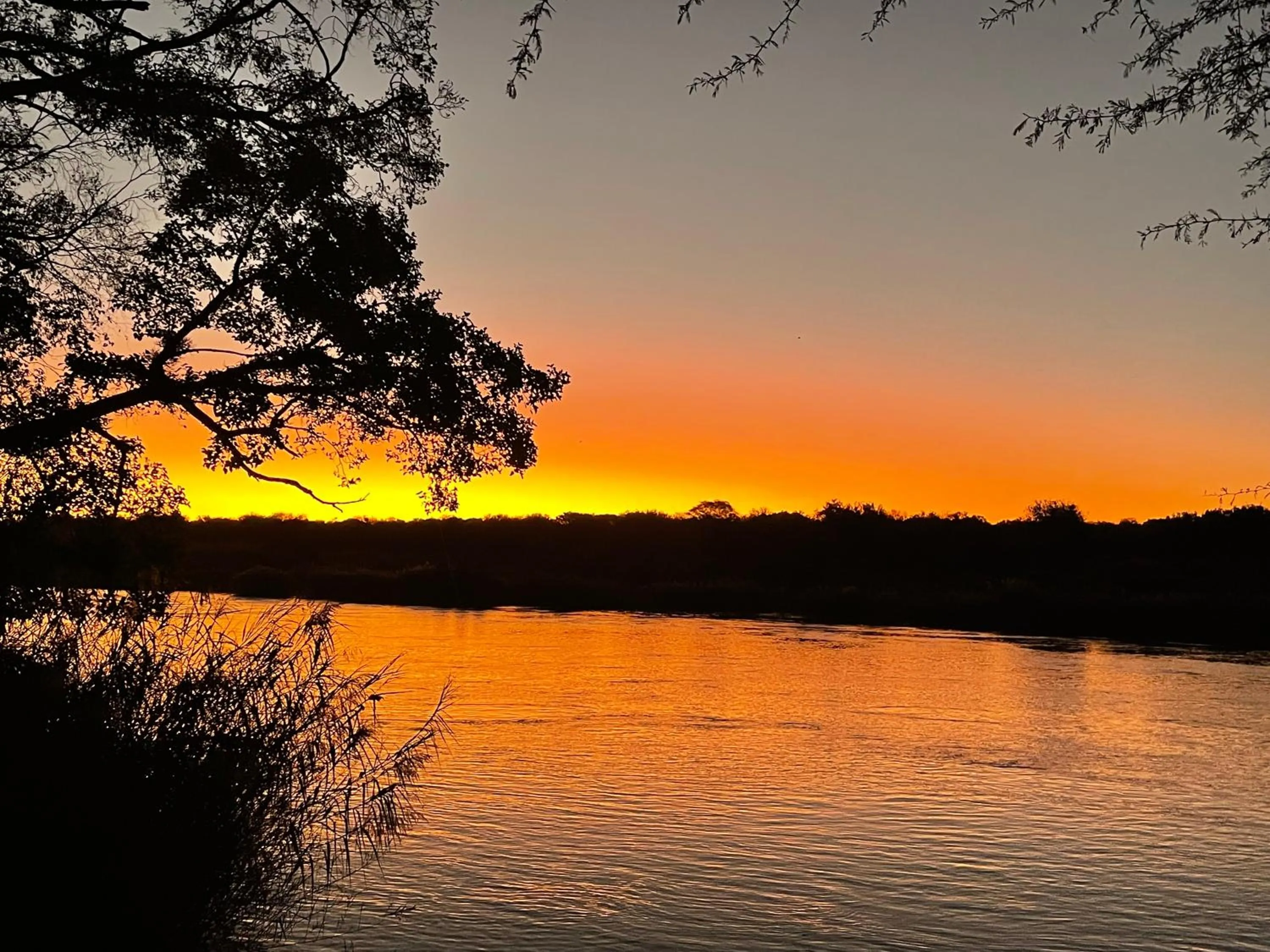 Sunset in River Hill Lodge