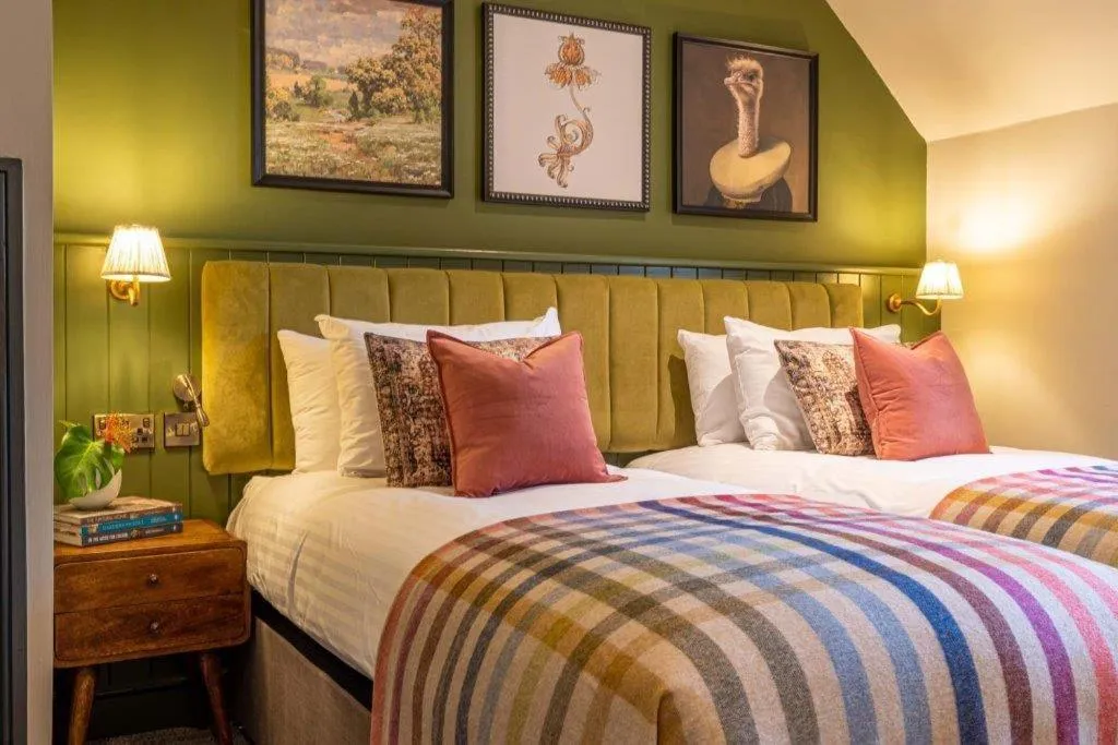Bed in The Crown Inn