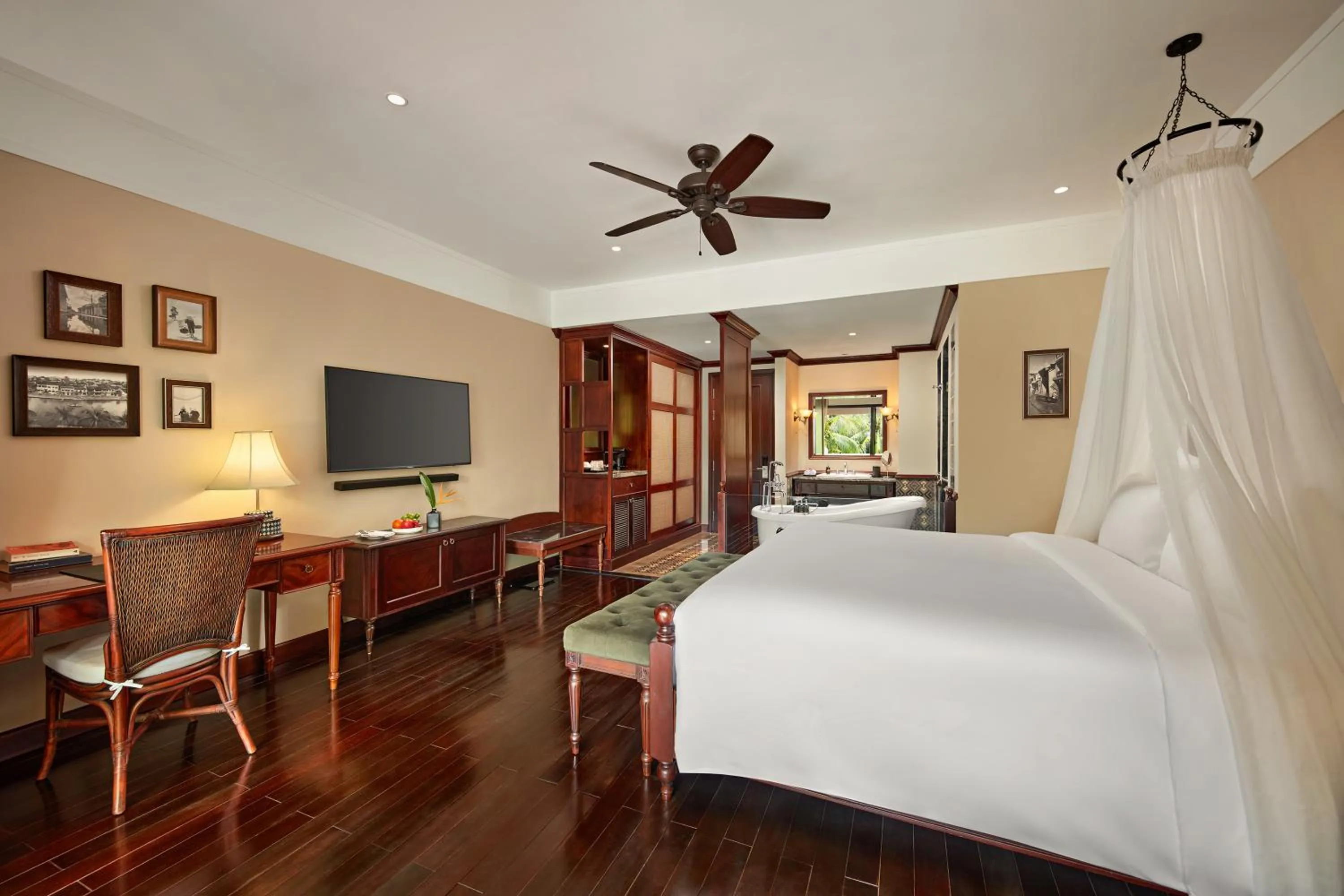 Bedroom, Bed in La Siesta Hoi An Resort & Spa