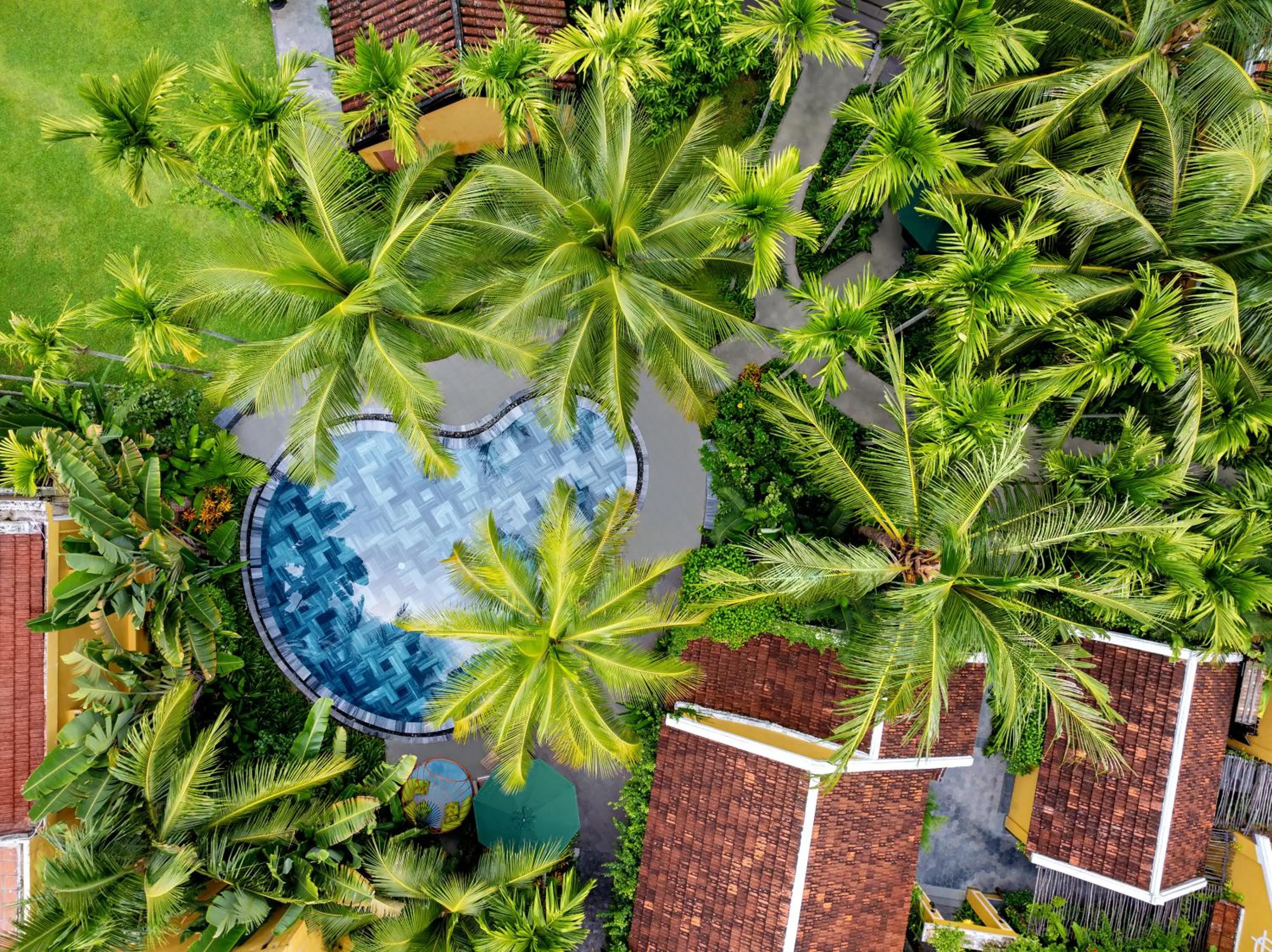 Garden in La Siesta Hoi An Resort & Spa