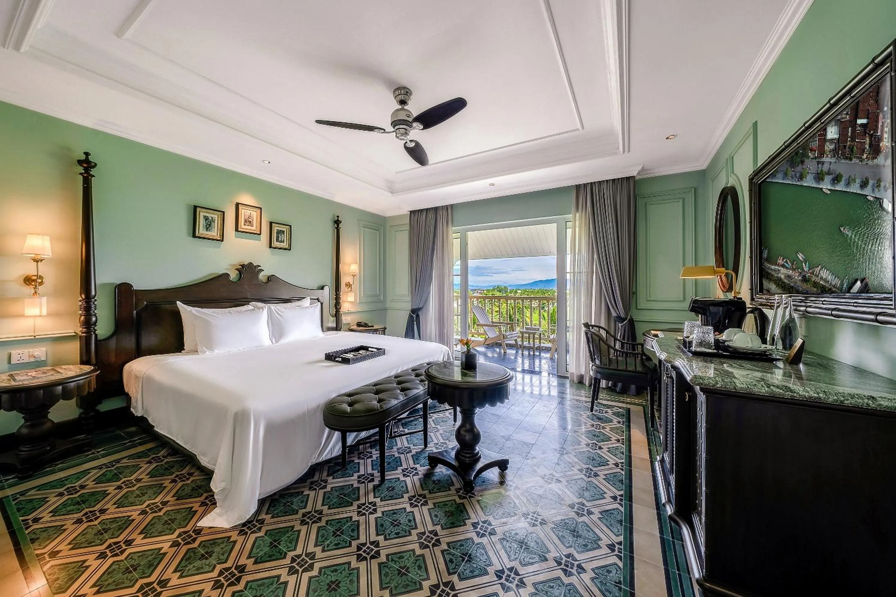 Photo of the whole room, Bed in La Siesta Hoi An Resort & Spa