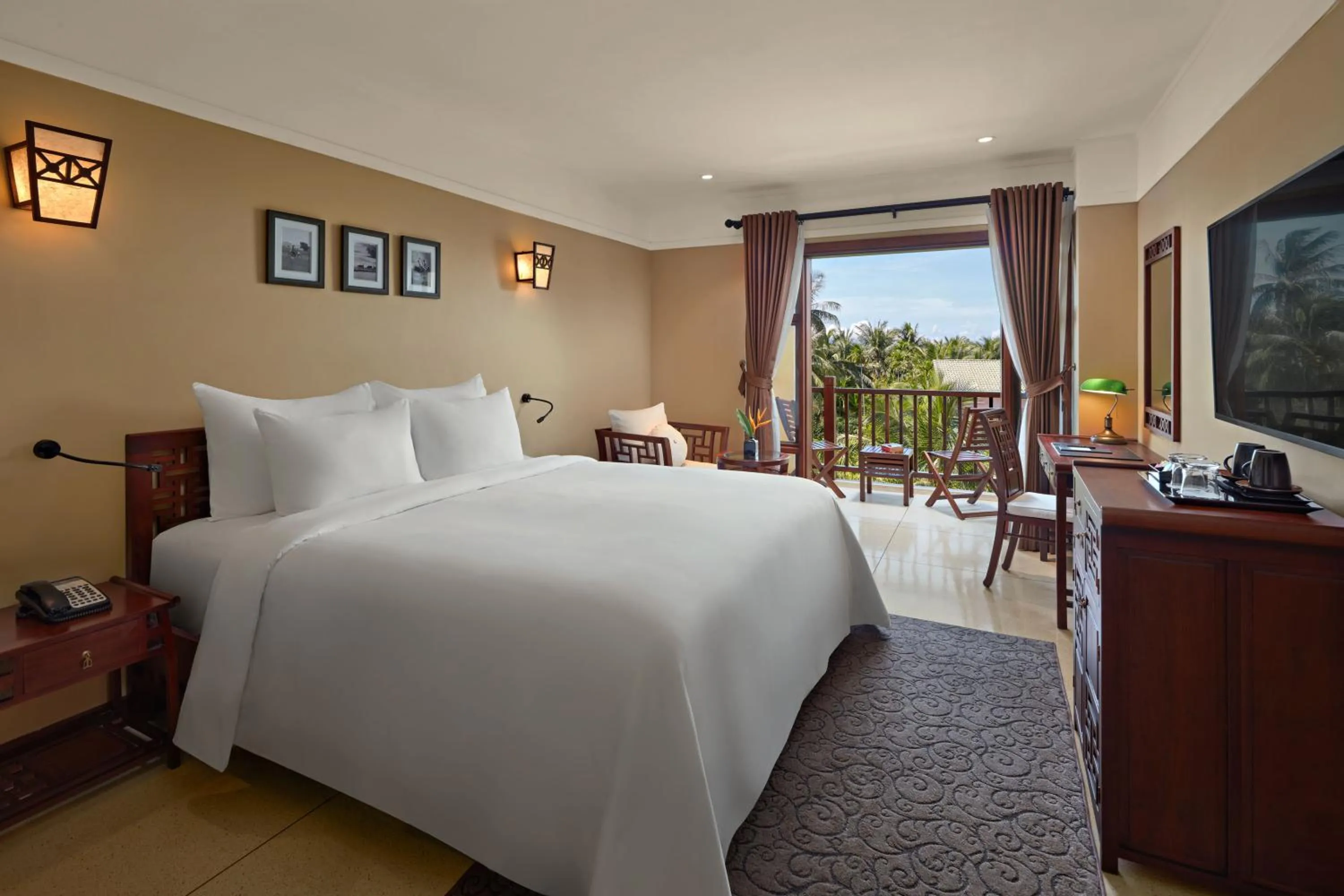 Bedroom, Bed in La Siesta Hoi An Resort & Spa