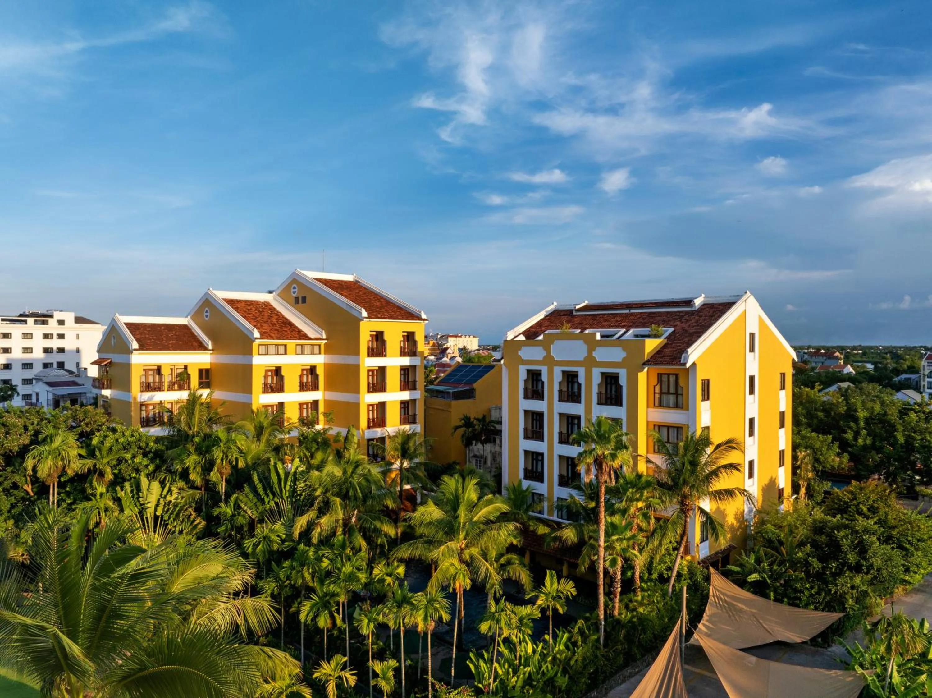 Property building in La Siesta Hoi An Resort & Spa