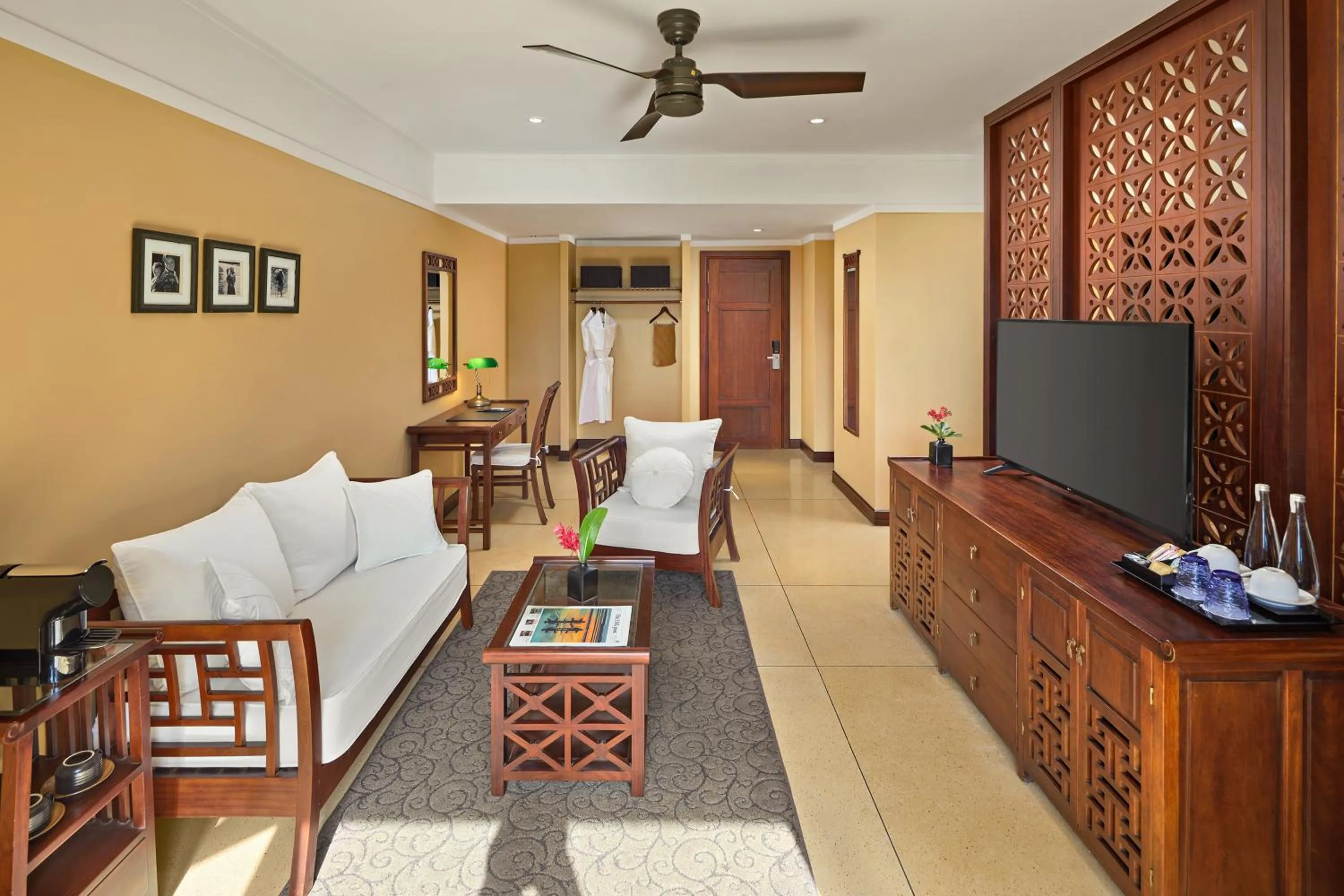 Living room in La Siesta Hoi An Resort & Spa