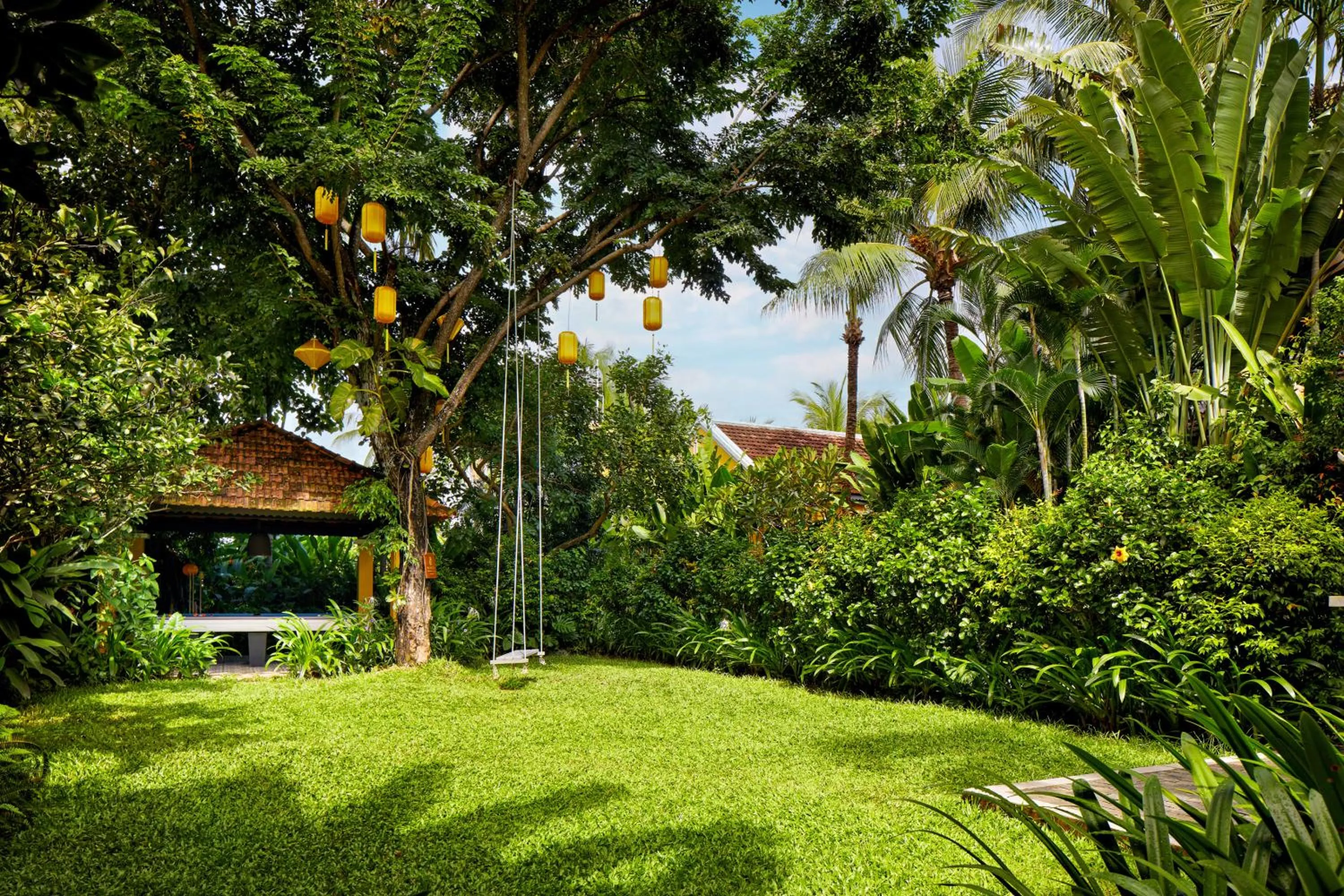 Garden in La Siesta Hoi An Resort & Spa