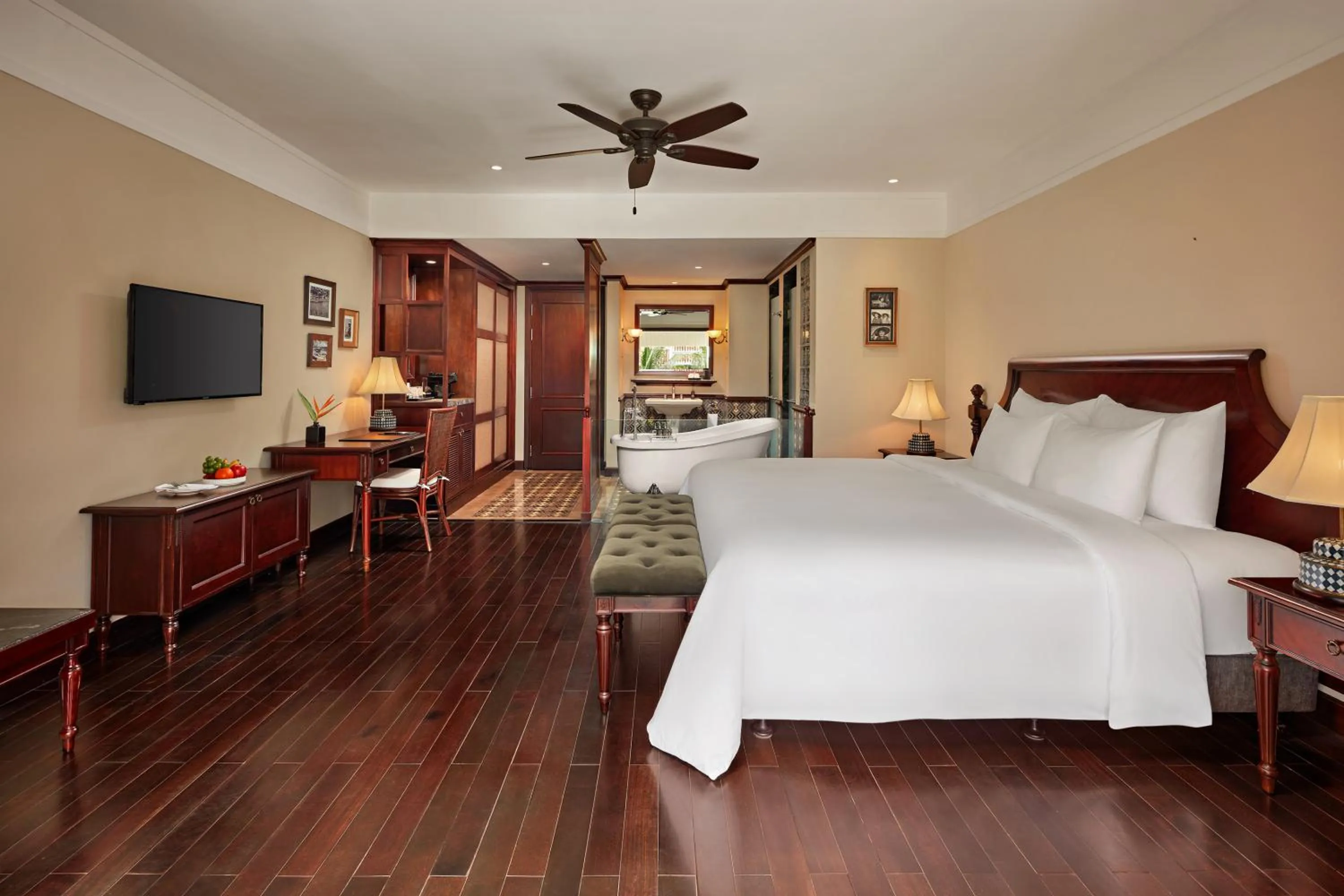 Bedroom, Bed in La Siesta Hoi An Resort & Spa