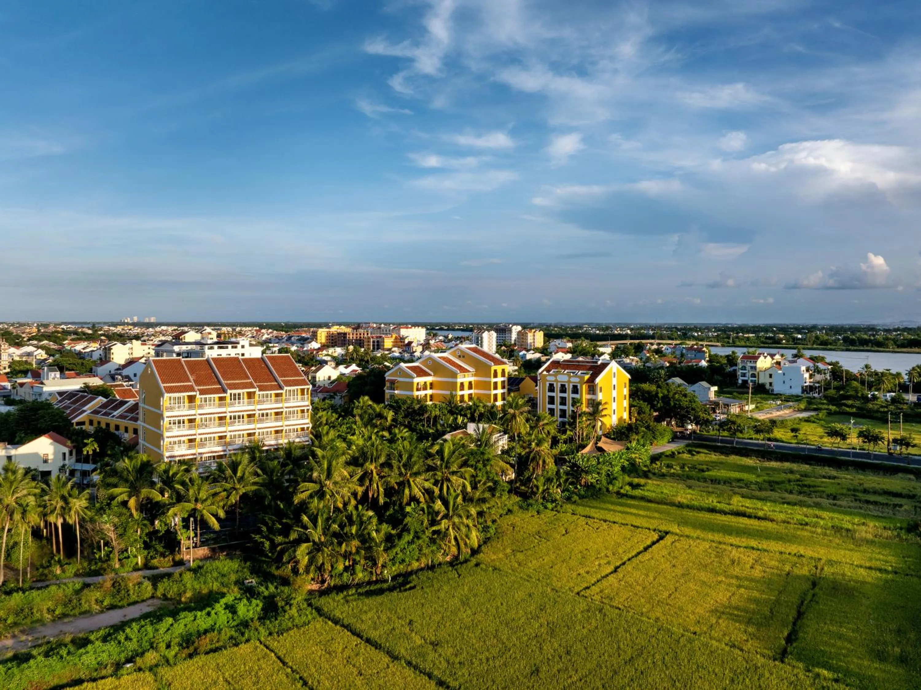 Property building in La Siesta Hoi An Resort & Spa