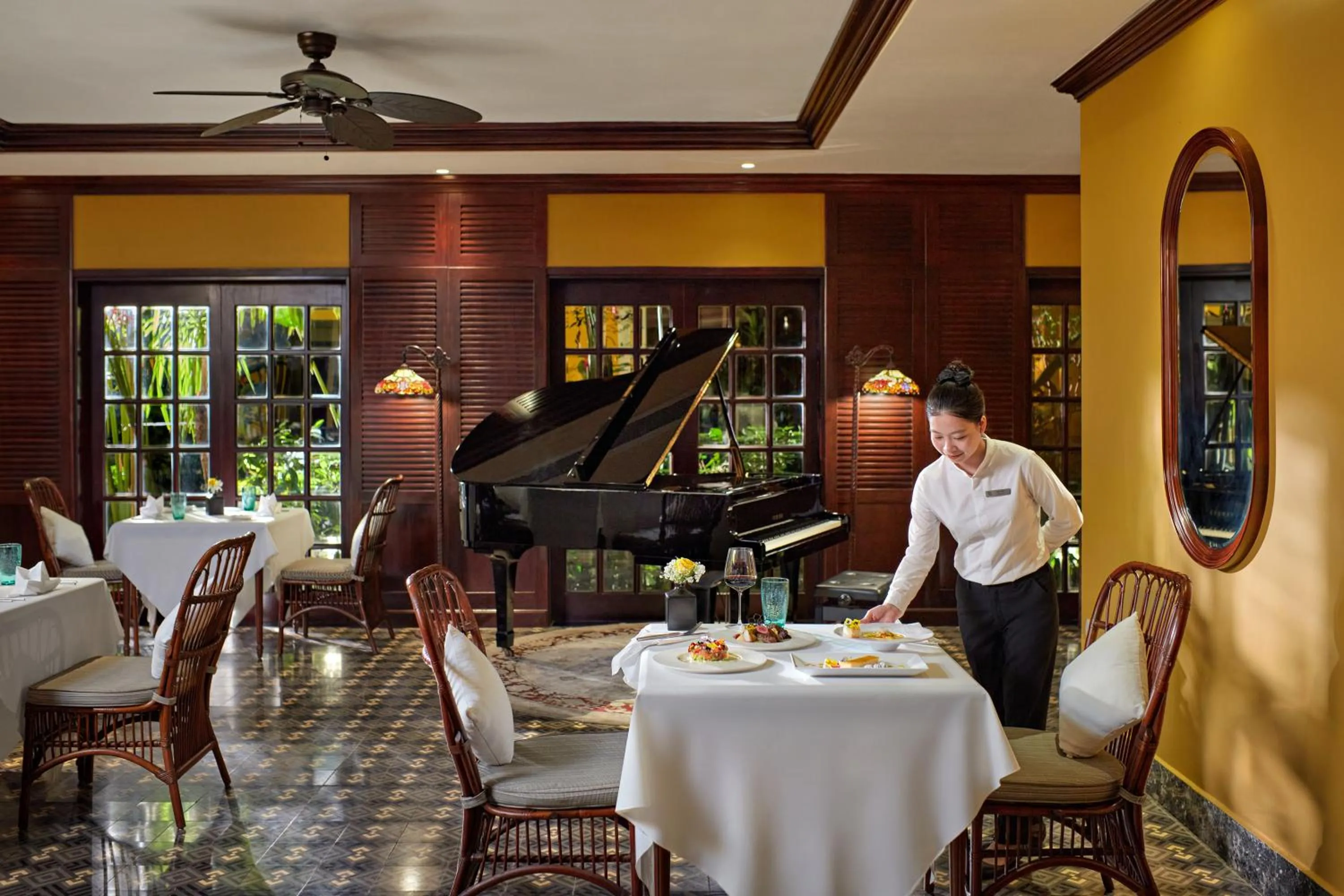Restaurant/places to eat in La Siesta Hoi An Resort & Spa