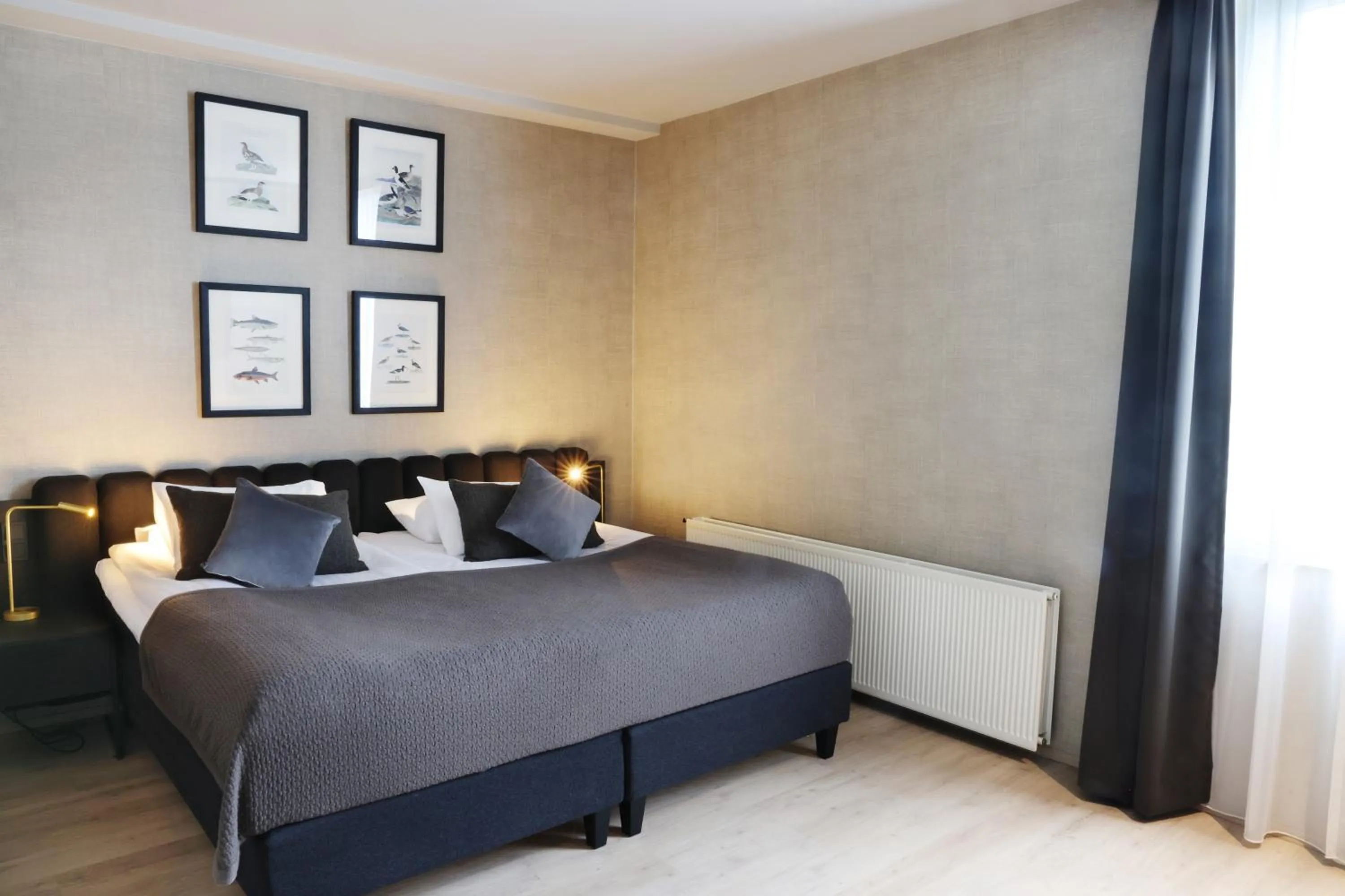 Bed in Hotel Reykjavík Grand