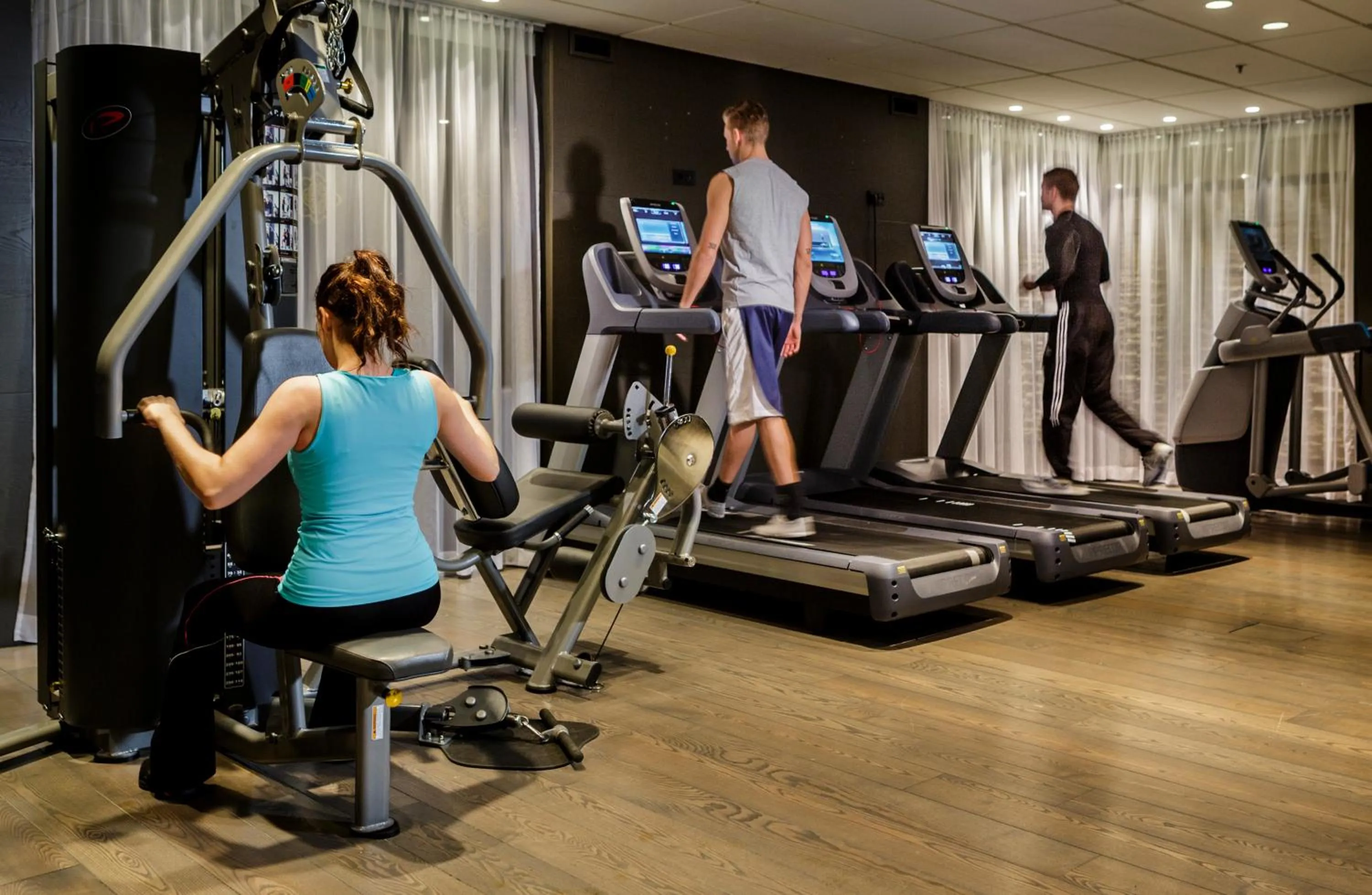 Fitness centre/facilities in Hotel Reykjavík Grand