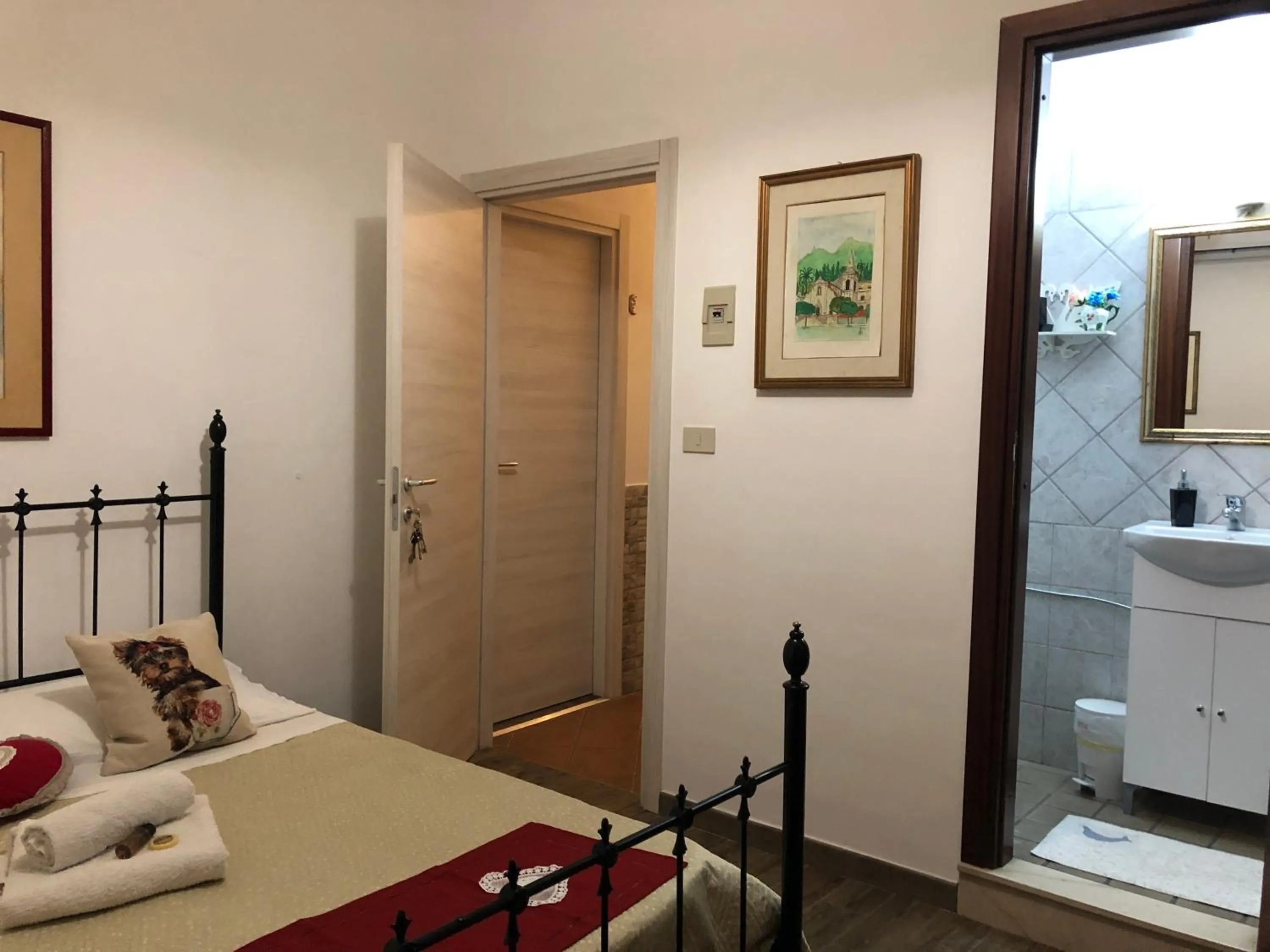 Bedroom, Bed in B&B Antonella