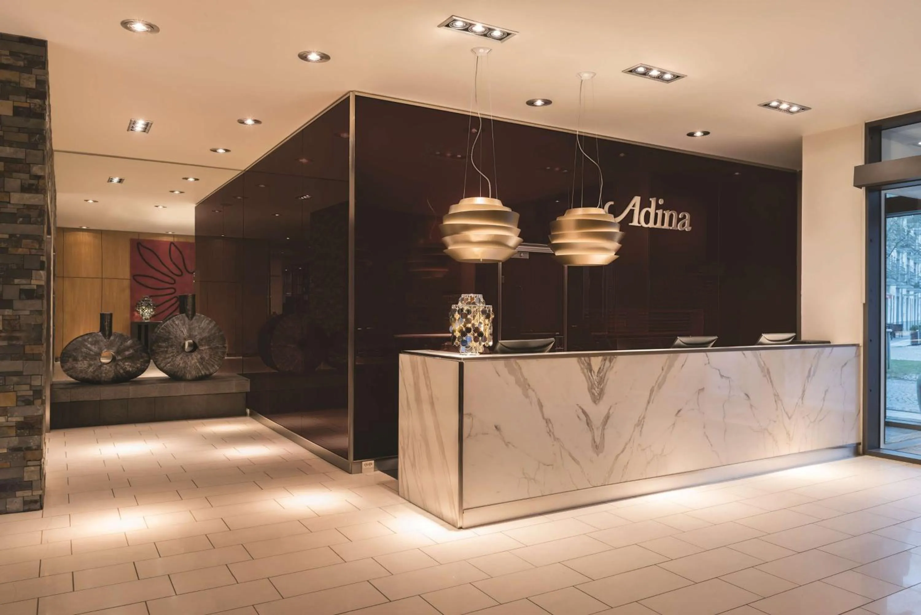 Lobby or reception in Adina Apartment Hotel Copenhagen