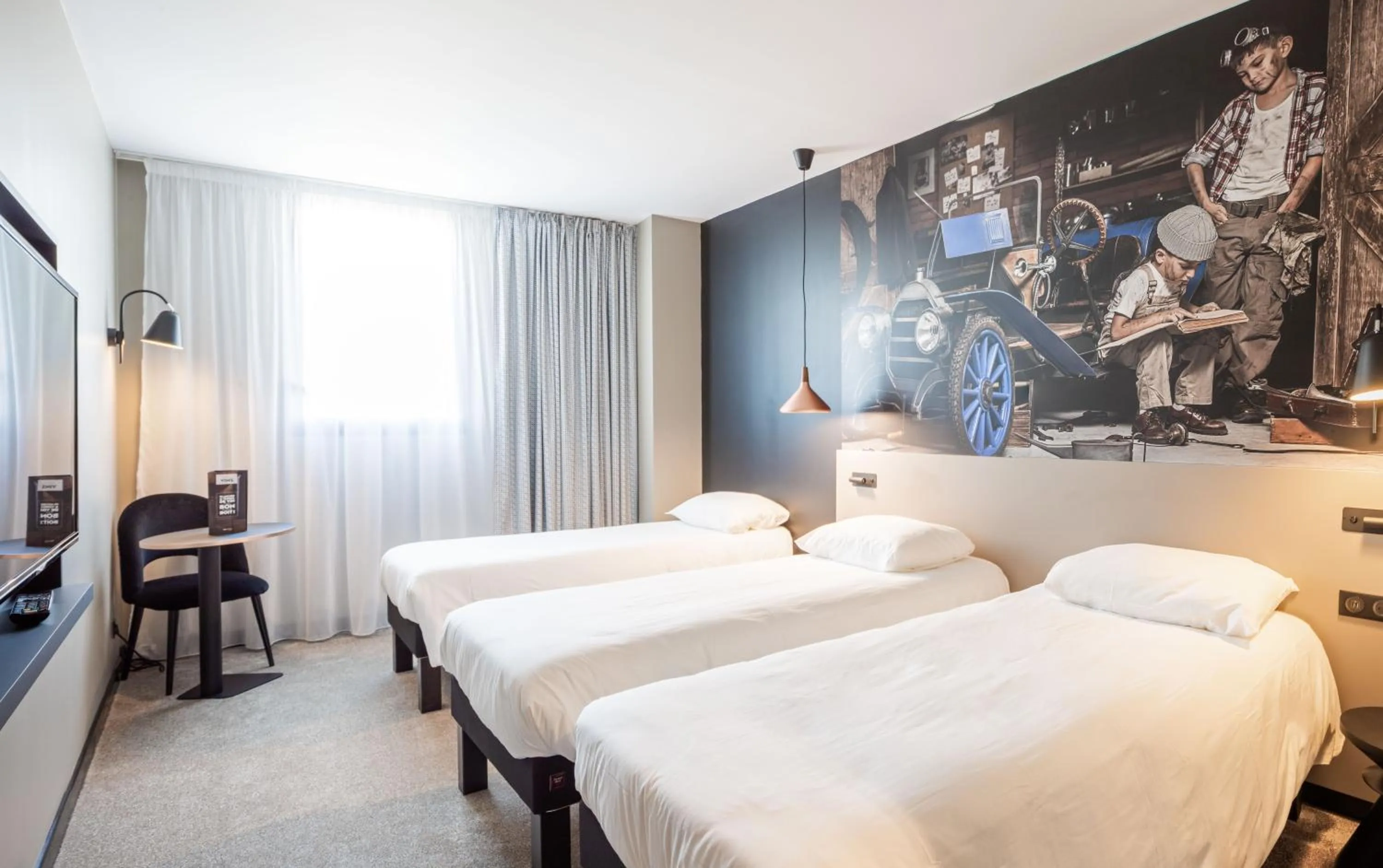 Bed in ibis Le Mans Centre Gare Nord