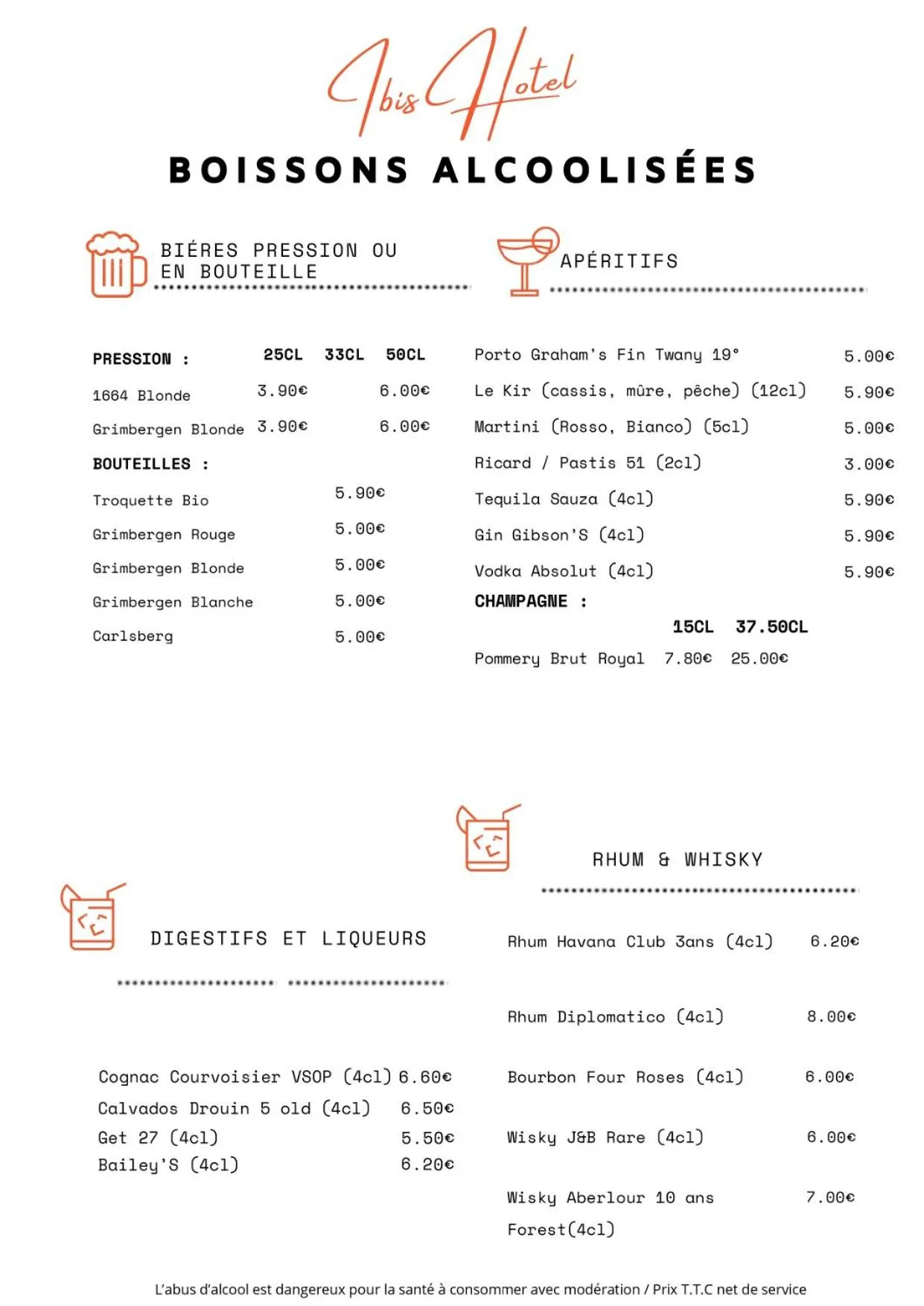 Lounge or bar in ibis Le Mans Centre Gare Nord