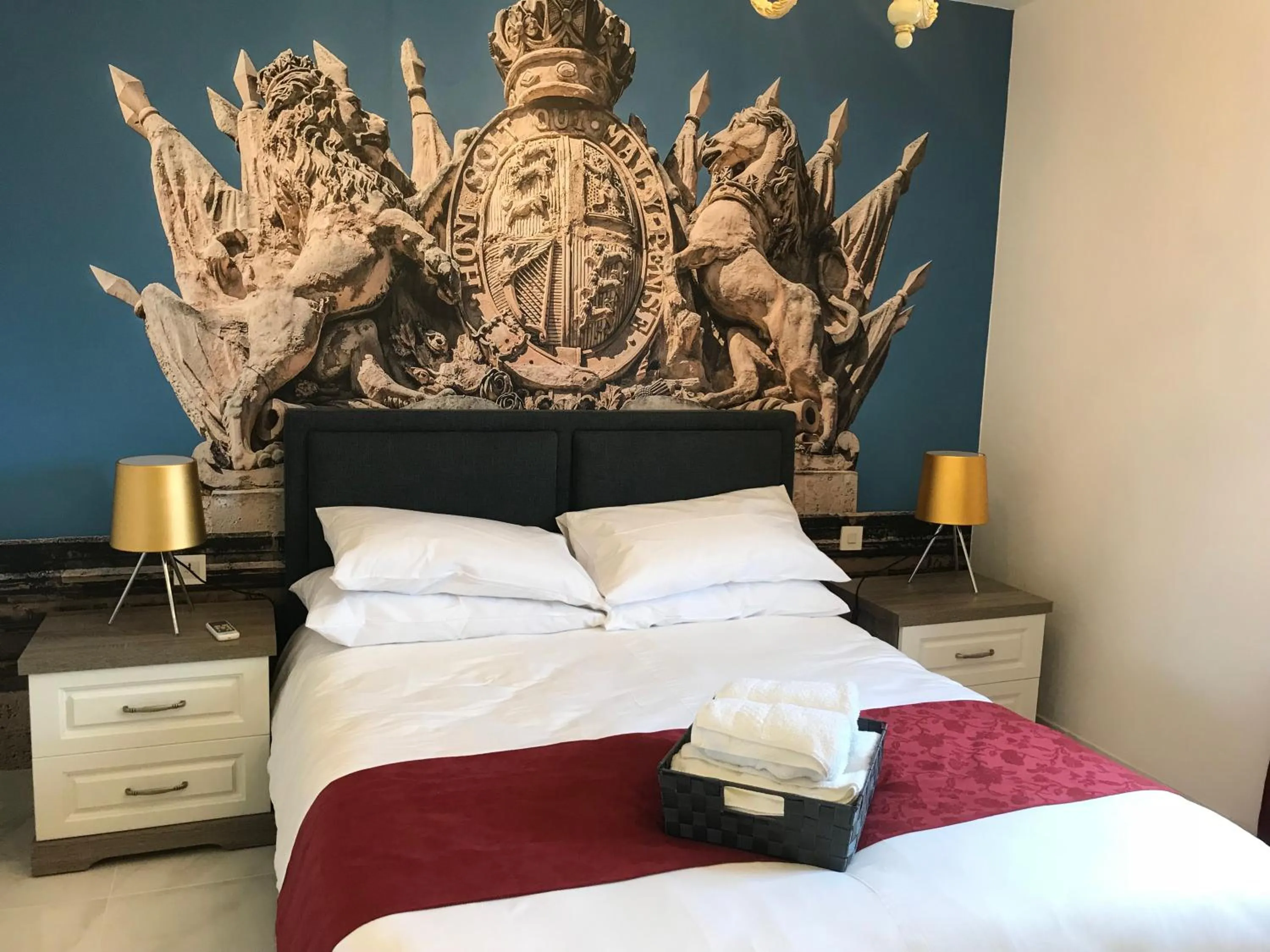 Decorative detail, Bed in Jean de Valette Boutique Living