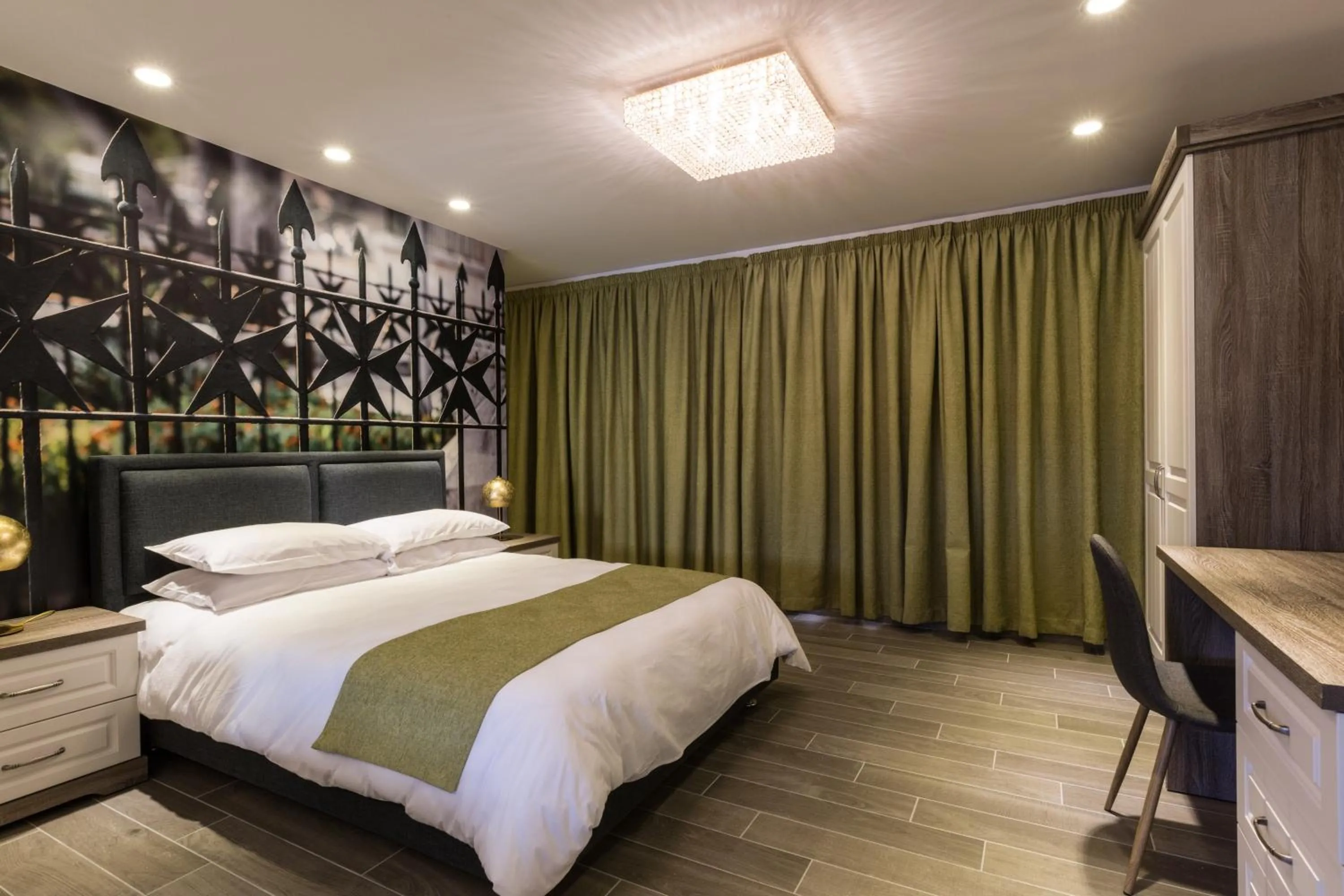 Decorative detail, Bed in Jean de Valette Boutique Living