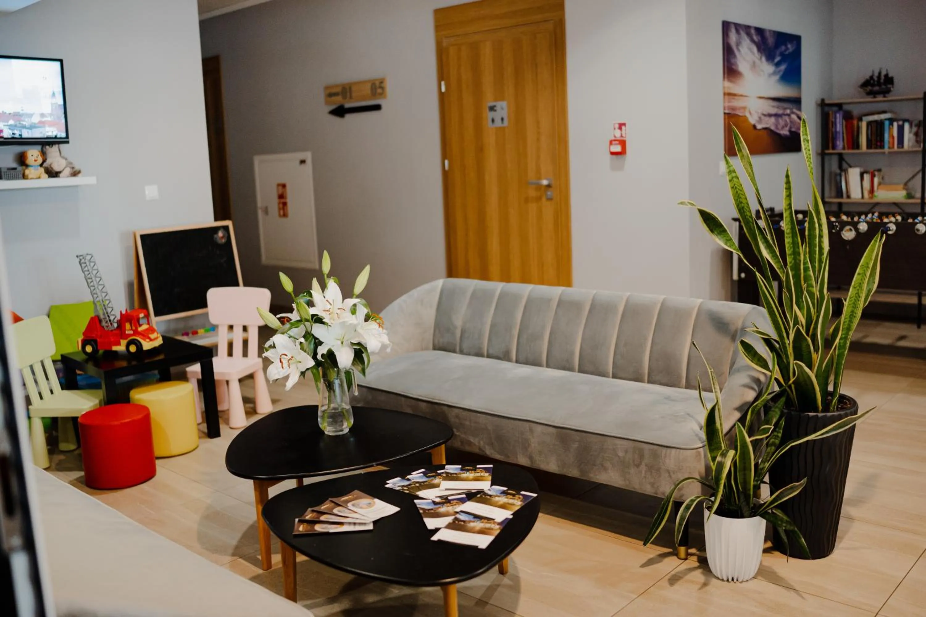 Communal lounge/ TV room in WYDMA Resort Medi & SPA - Normobaria