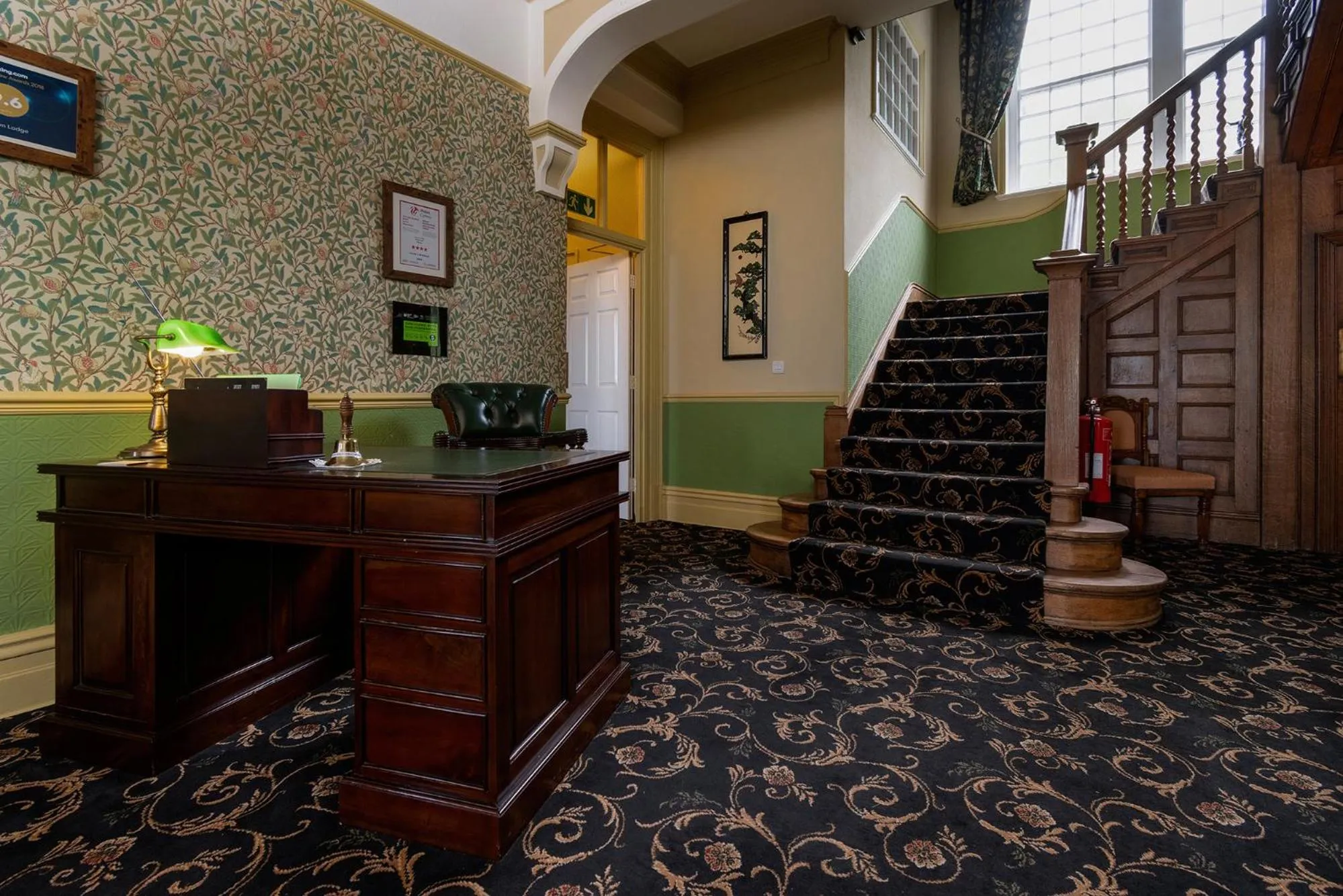 Lobby or reception in Crown Lodge