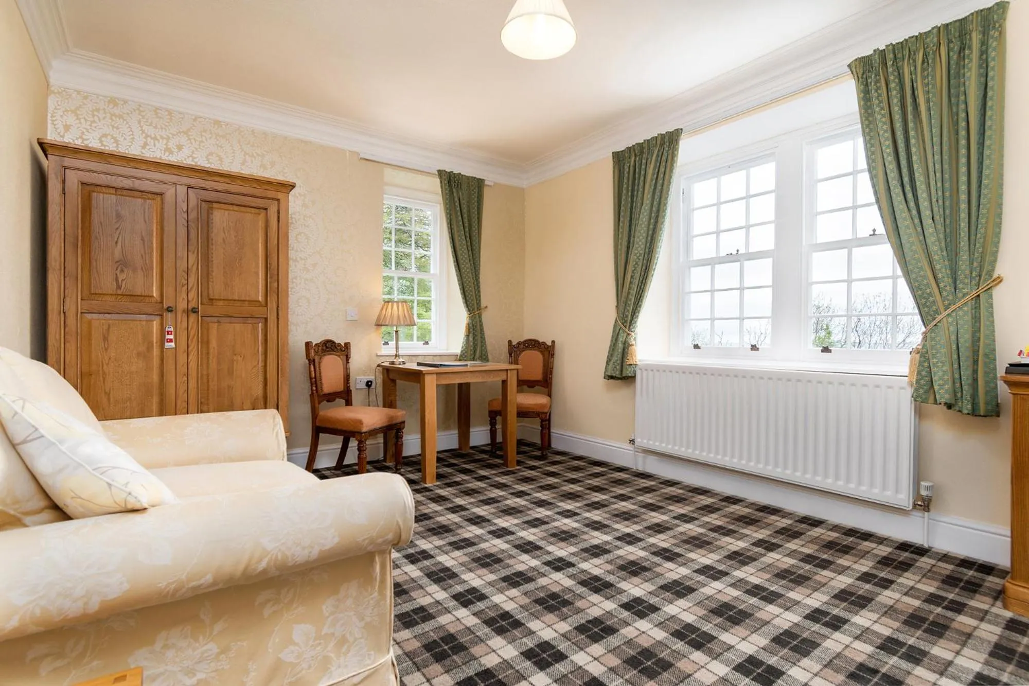 Living room in Crown Lodge