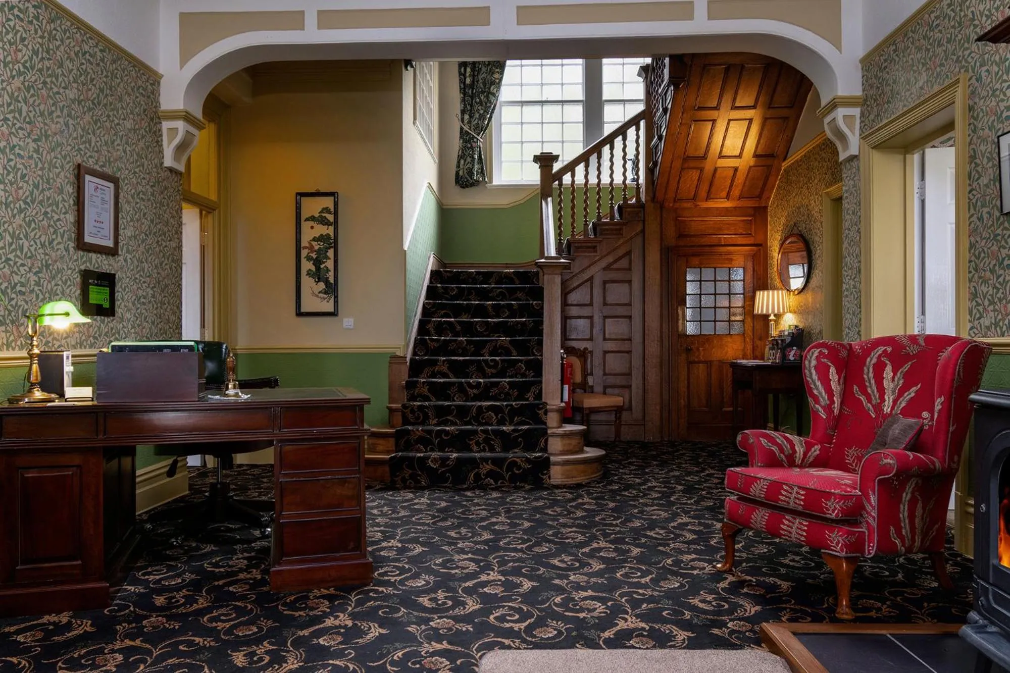 Lobby or reception in Crown Lodge