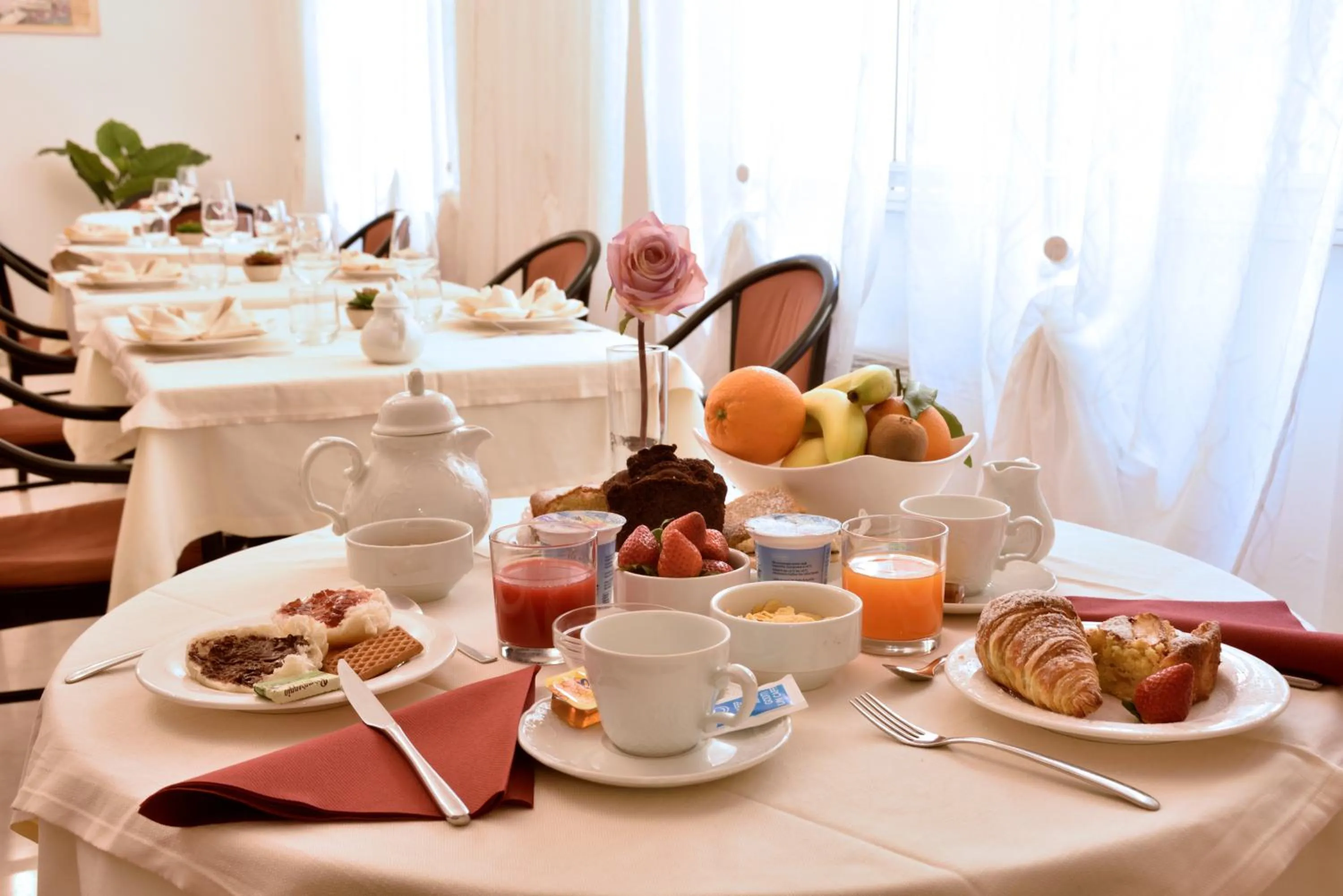 Continental breakfast in Hotel Morchio Mhotelsgroup